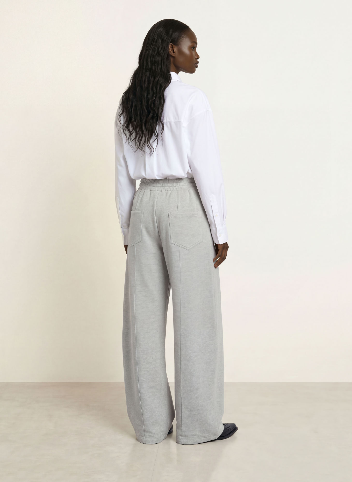 The Frankie Shop MIRRA Sweatpants: GRAY