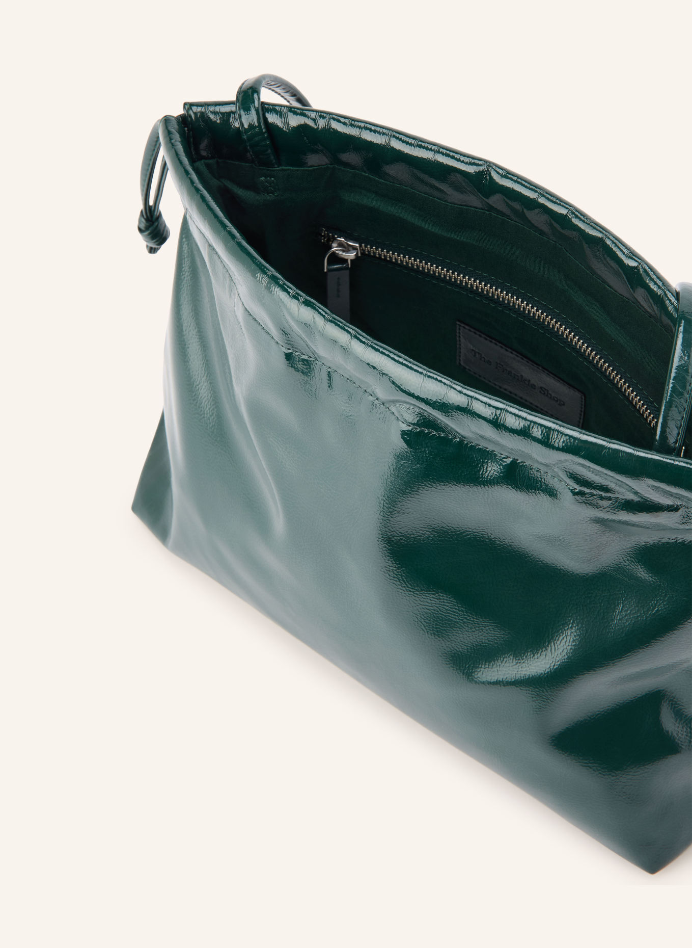 The Frankie Shop Beuteltasche MORGAN: DUNKELGRÜN