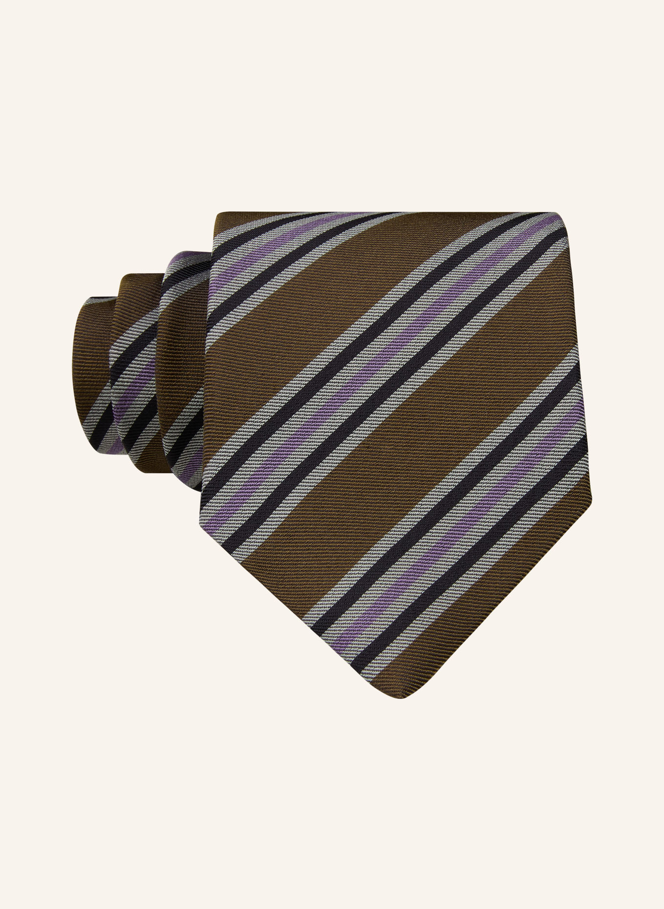 The Frankie Shop Krawatte: BRAUN / GRAU / SCHWARZ