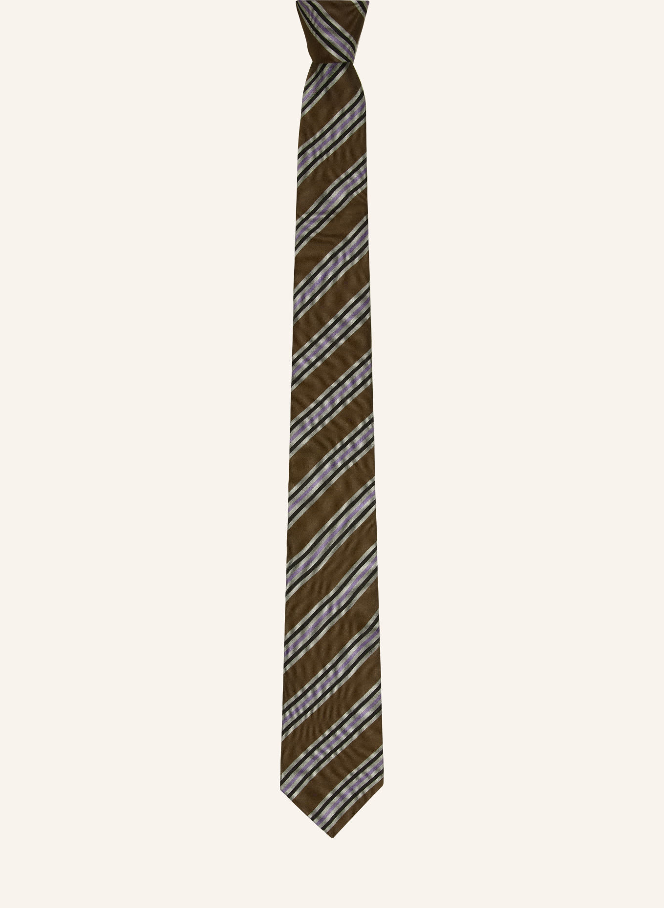 The Frankie Shop Krawatte: BRAUN / GRAU / SCHWARZ