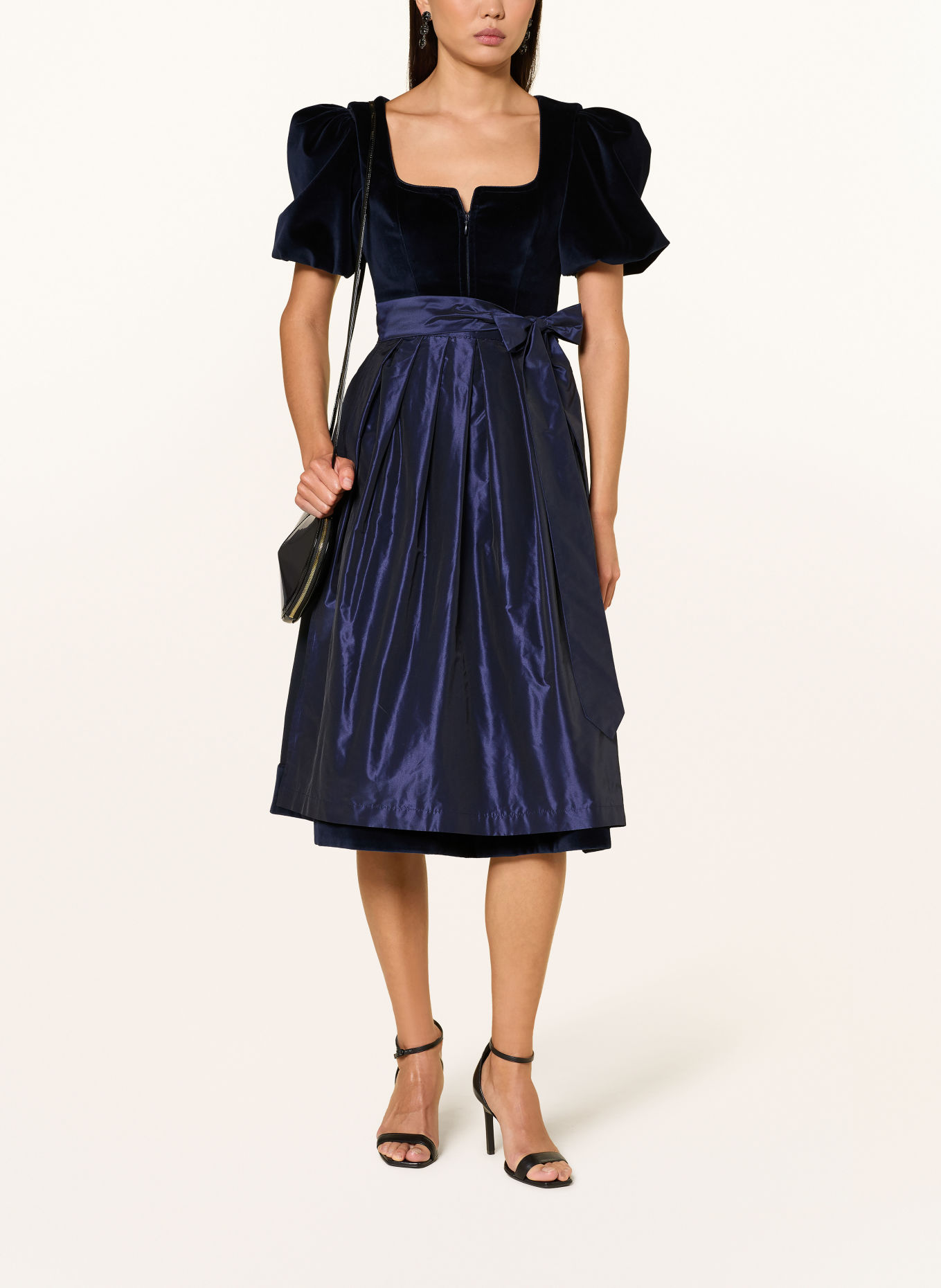 AlpenHERZ Robe Dirndl ARINA: BLEU FONCÉ