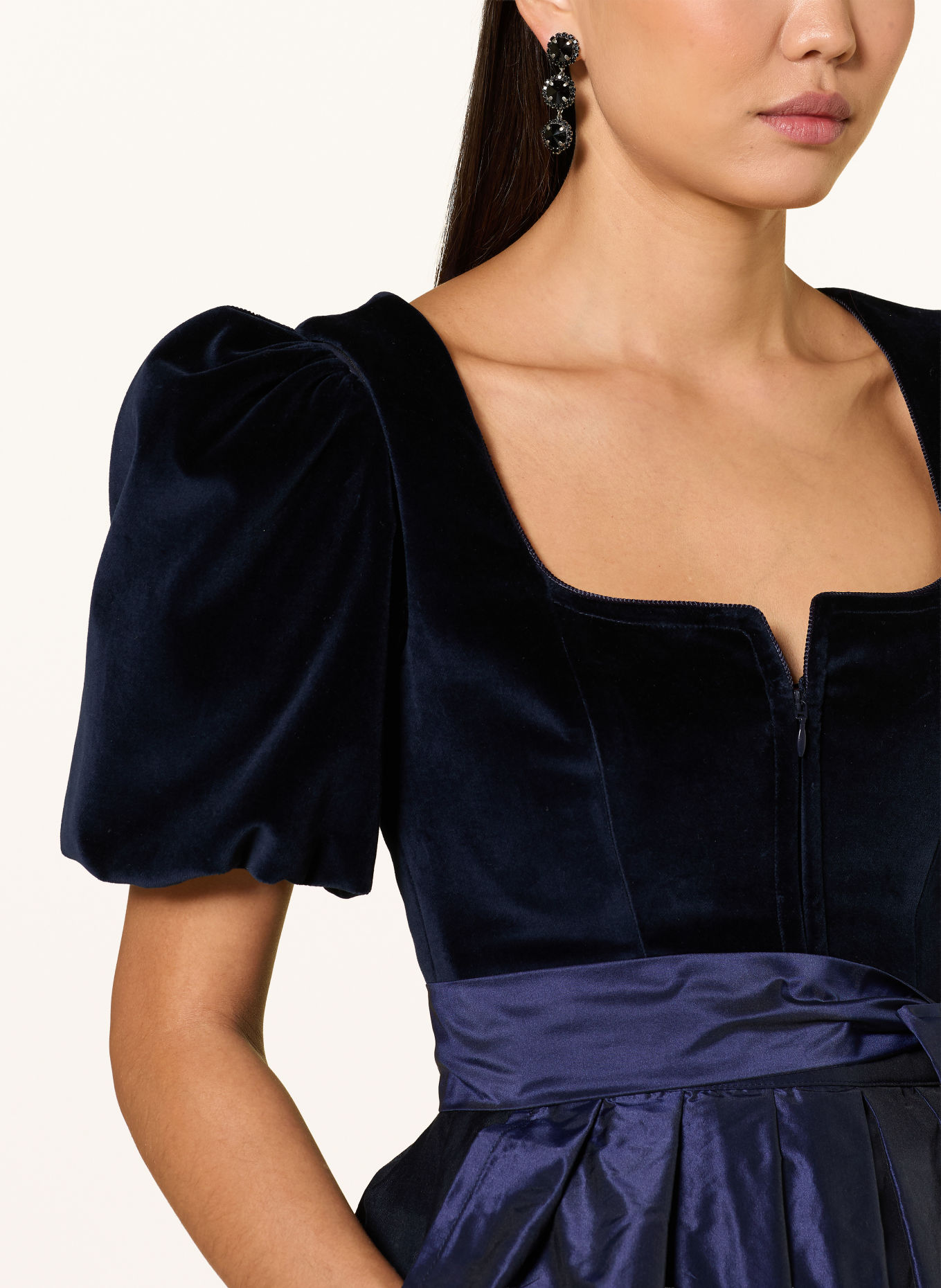 AlpenHERZ Robe Dirndl ARINA: BLEU FONCÉ