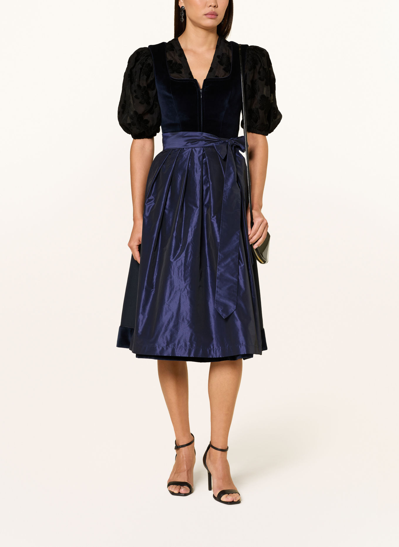 AlpenHERZ Robe Dirndl ARINA: BLEU FONCÉ
