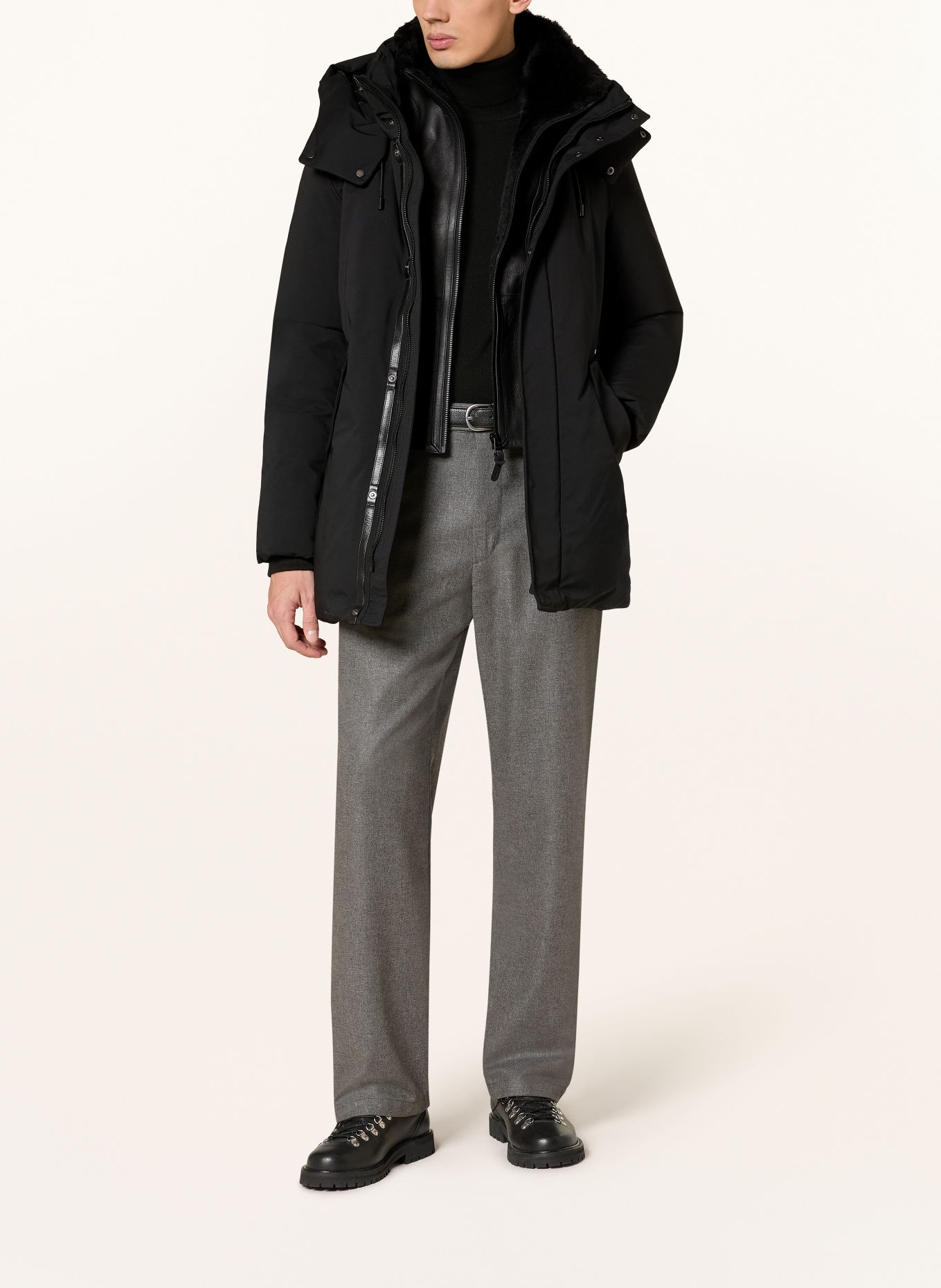 Mackage Kurtka puchowa SULLIVAN: CZARNY
