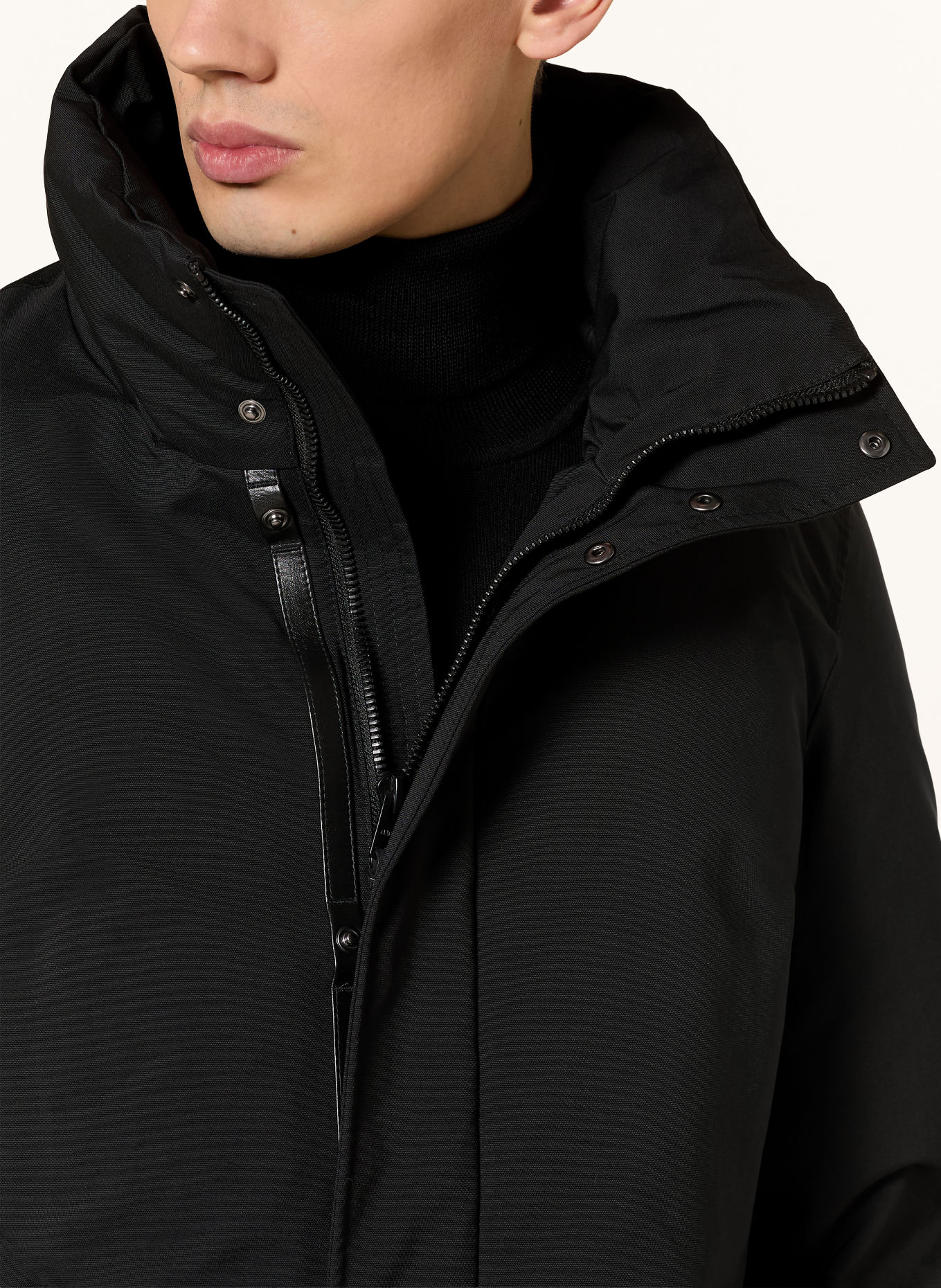 Mackage Kurtka puchowa SULLIVAN: CZARNY