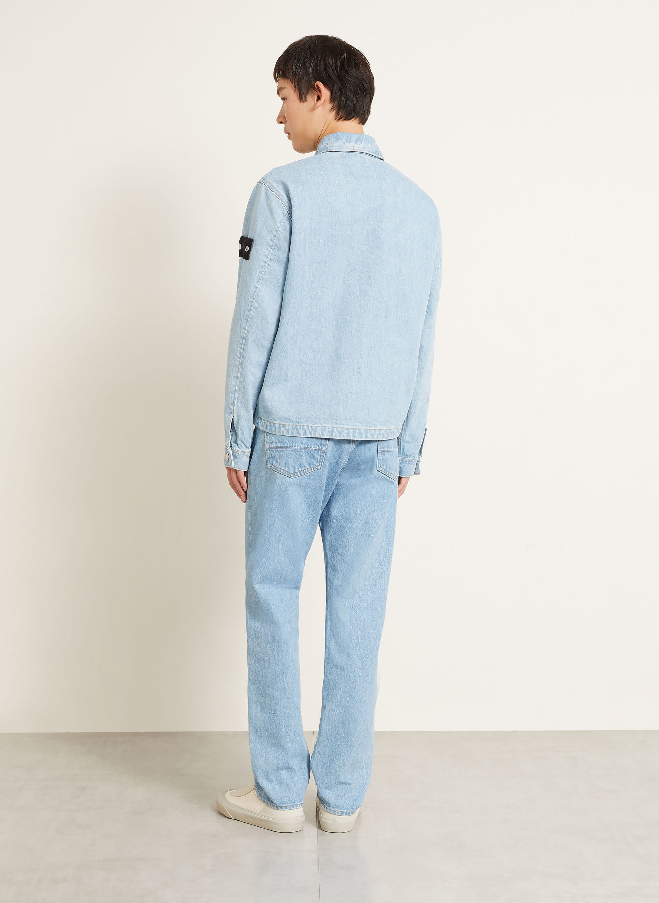 STONE ISLAND Jeans DENIM PROJECT Regular Straight Fit: VJ204 BLUE LIGHT WASH