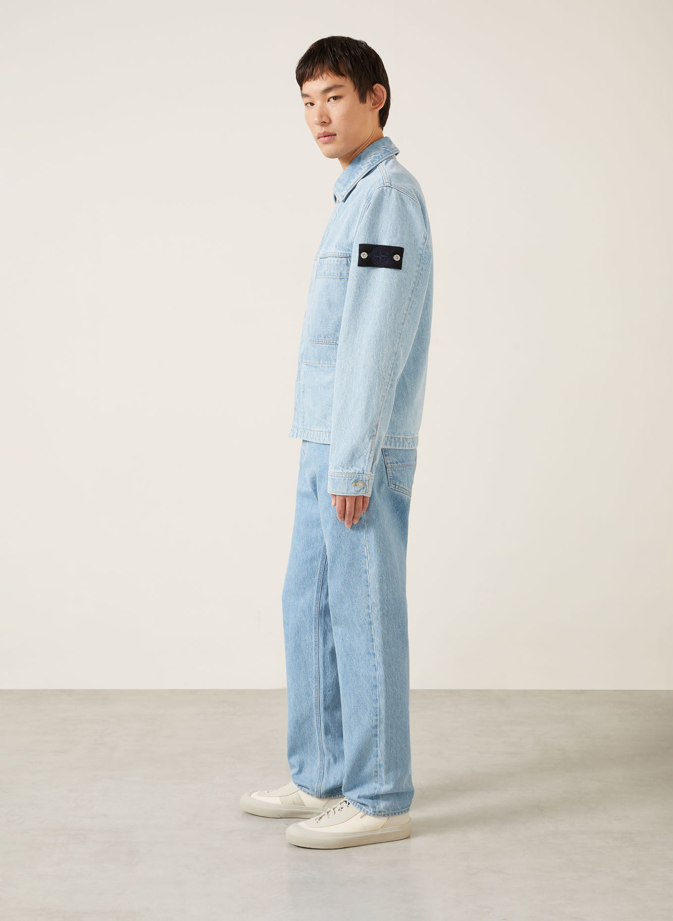 STONE ISLAND Jeans DENIM PROJECT Regular Straight Fit: VJ204 BLUE LIGHT WASH