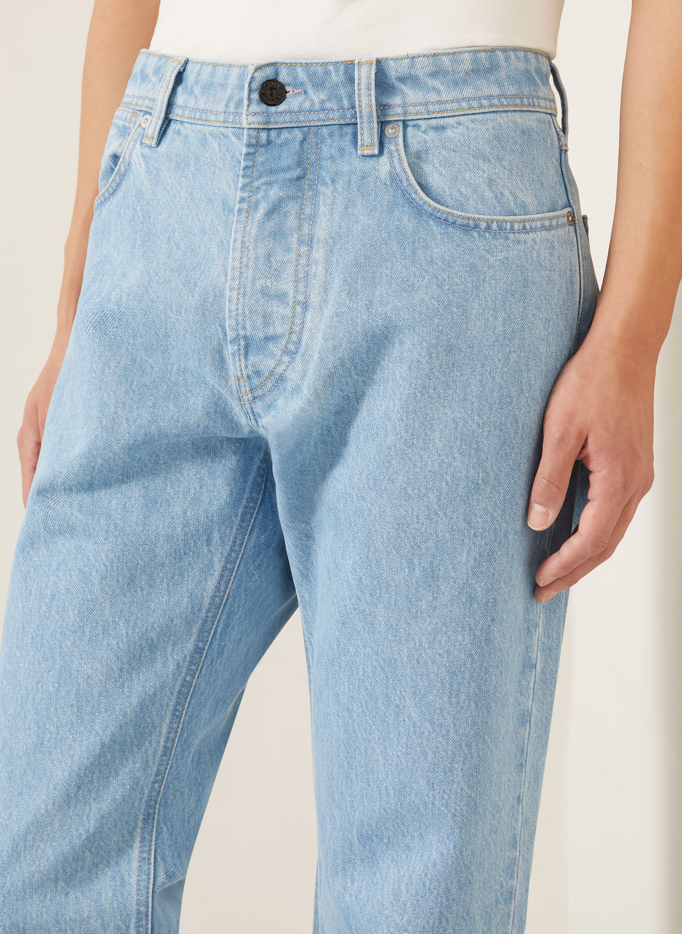 STONE ISLAND Jeans DENIM PROJECT Regular Straight Fit: VJ204 BLUE LIGHT WASH