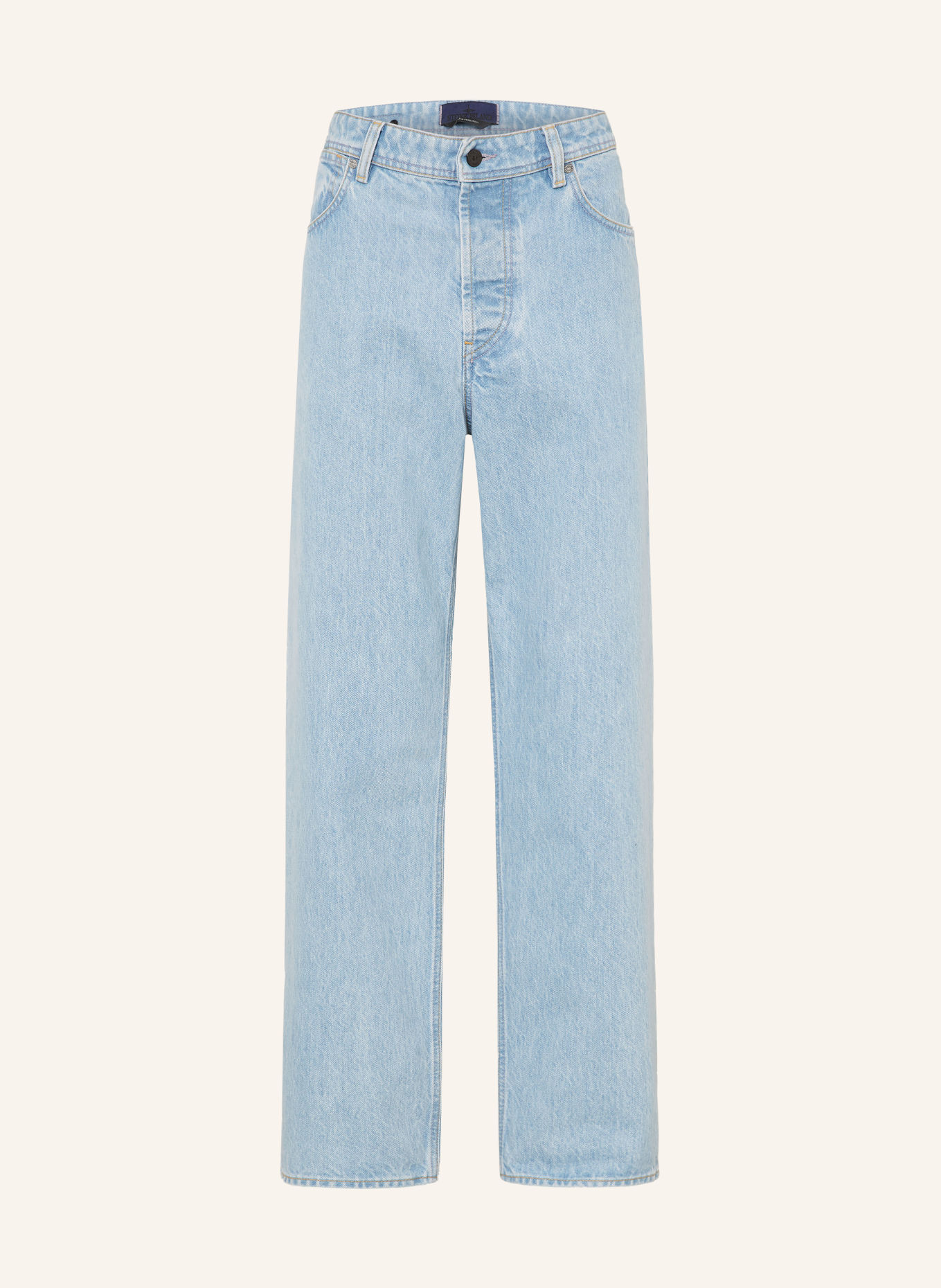 STONE ISLAND Jeans DENIM PROJECT Loose Fit: VJ204 BLUE LIGHT WASH