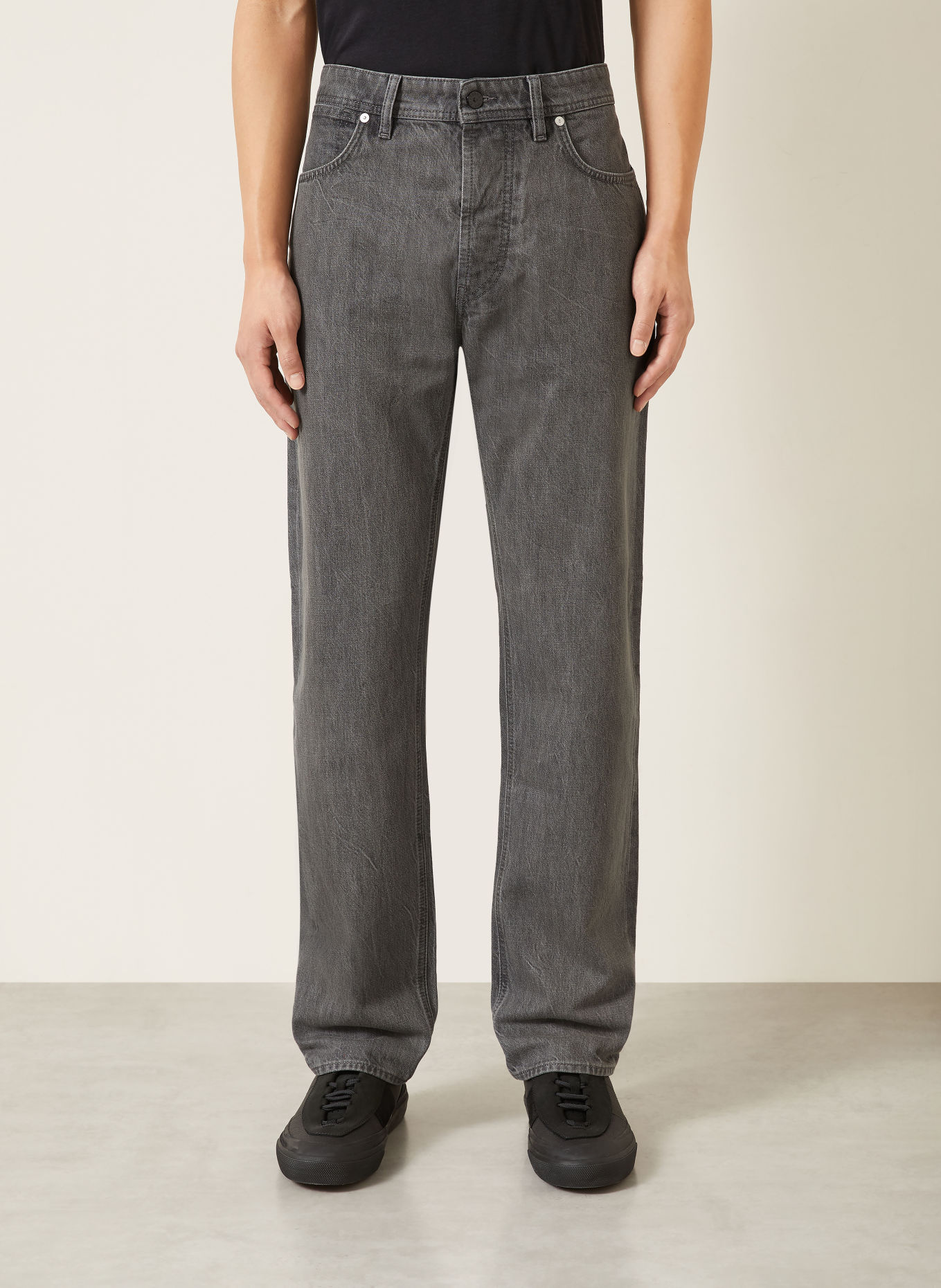 STONE ISLAND Jeans DENIM PROJECT Straight Fit: VJ604 GREY LIGHT WASH
