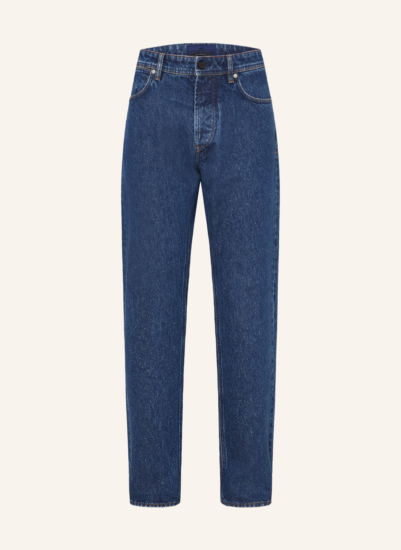 STONE ISLAND Jeans DENIM PROJECT Straight Fit: VJ202 BLUE MEDIUM WASH