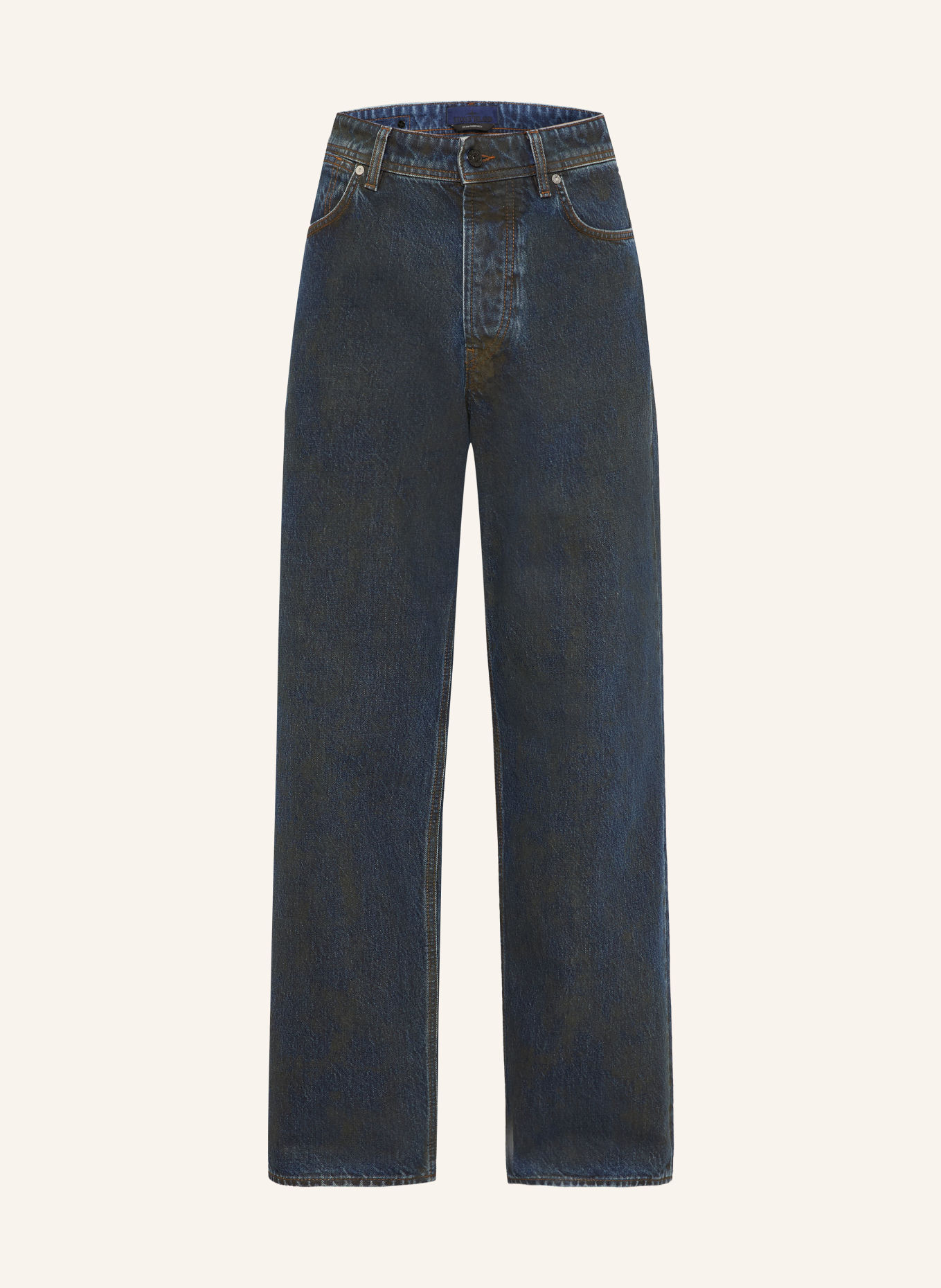 STONE ISLAND Jeans DENIM PROJECT Loose Fit: VJ229 BLUE BLACK