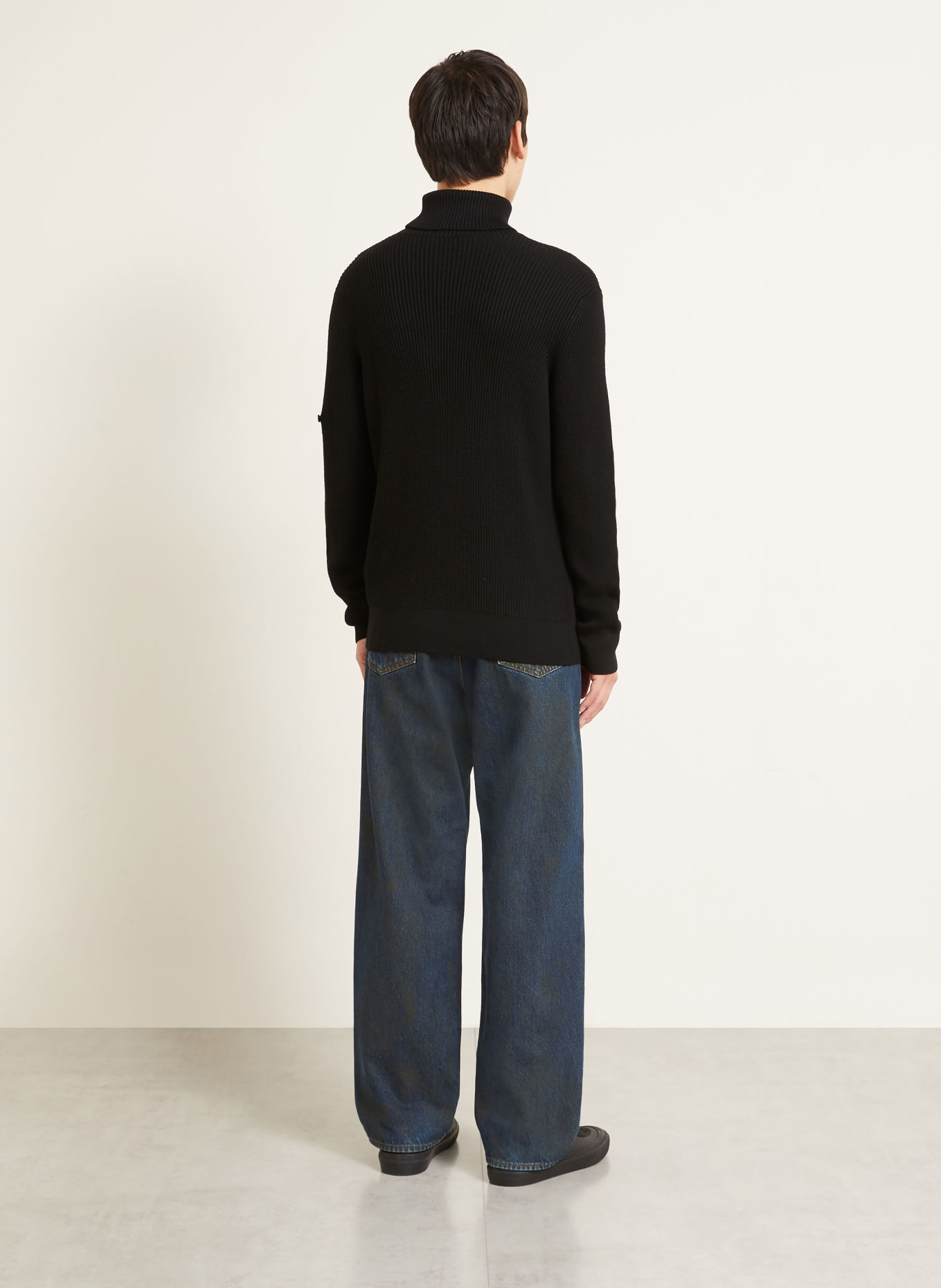 STONE ISLAND Jeans DENIM PROJECT Loose Fit: VJ229 BLUE BLACK