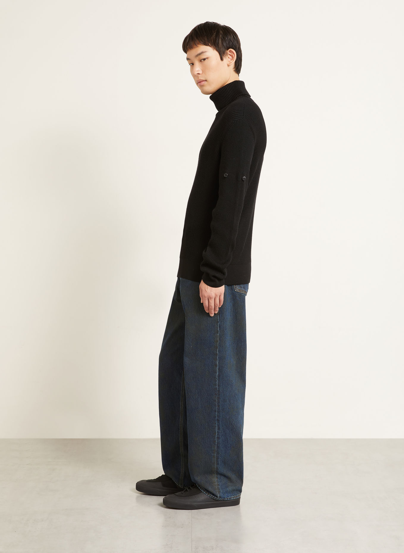 STONE ISLAND Jeans DENIM PROJECT Loose Fit: VJ229 BLUE BLACK
