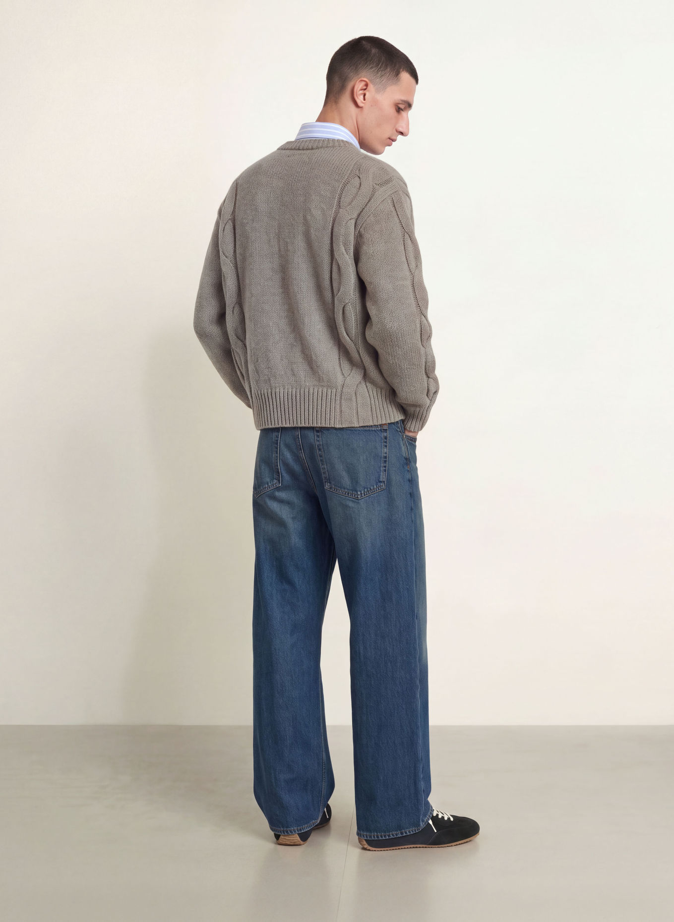 AXEL ARIGATO BEAM Sweater: GRAY