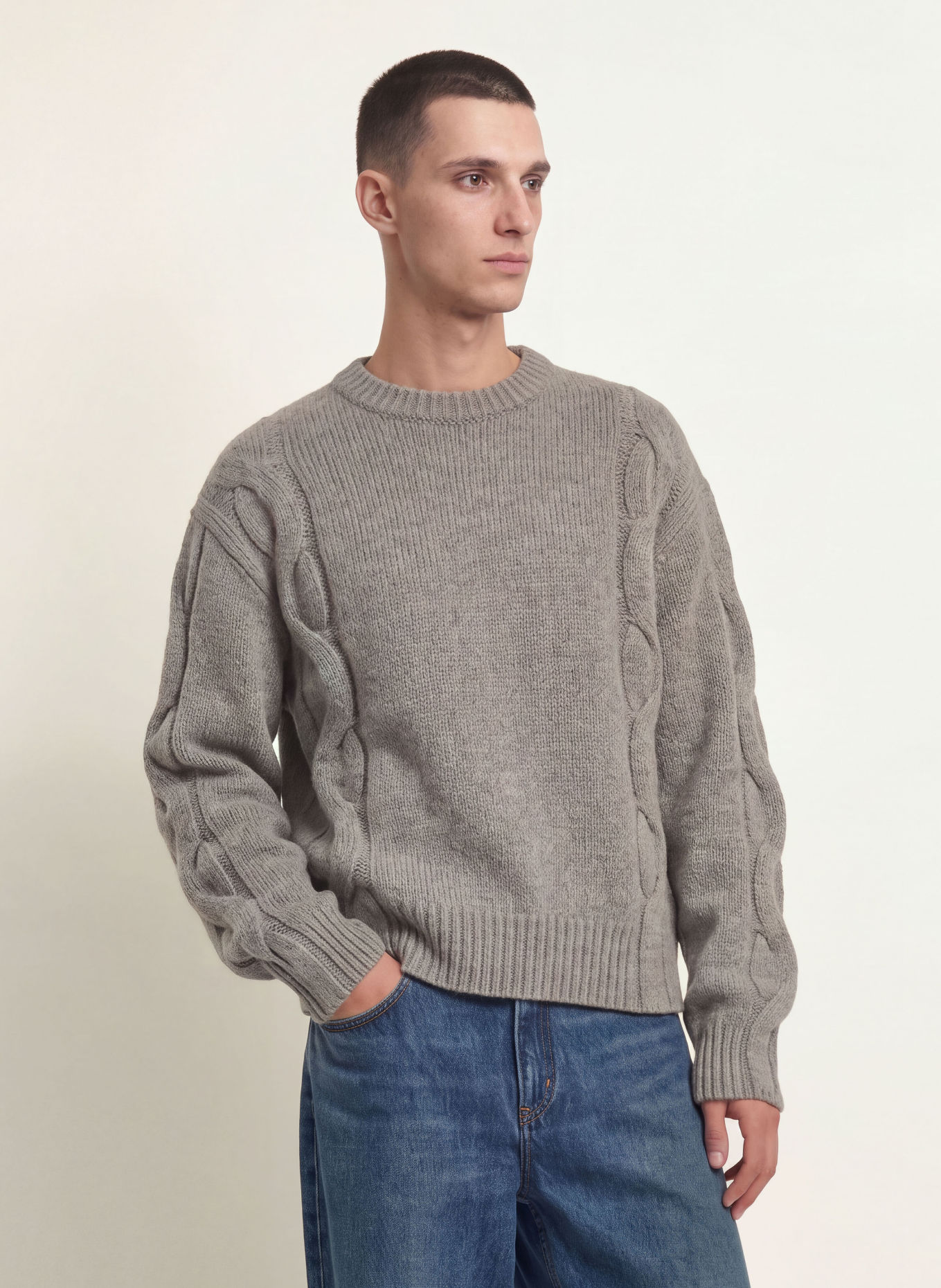 AXEL ARIGATO BEAM Sweater: GRAY