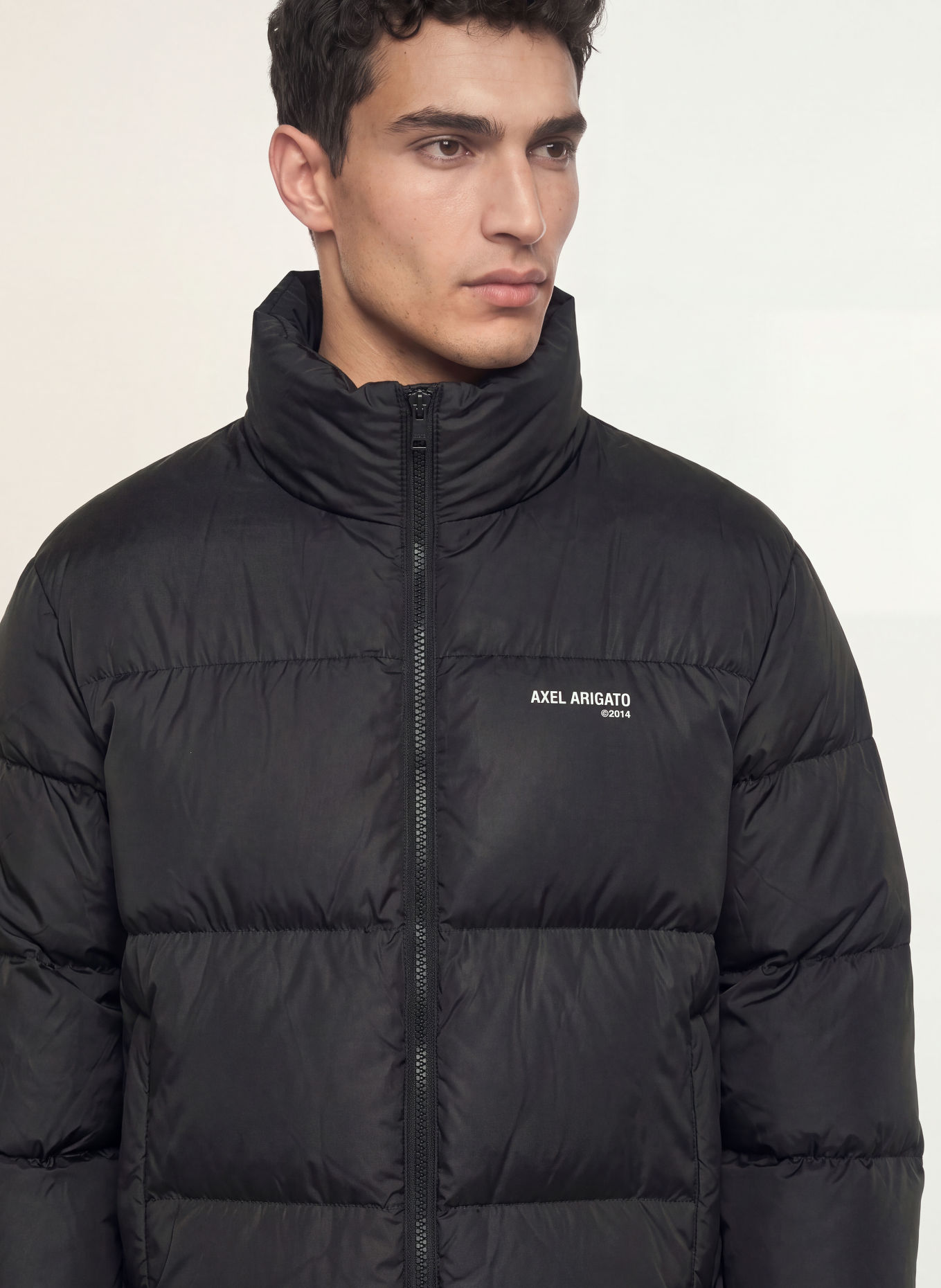 AXEL ARIGATO OBSERVER Down Jacket: BLACK