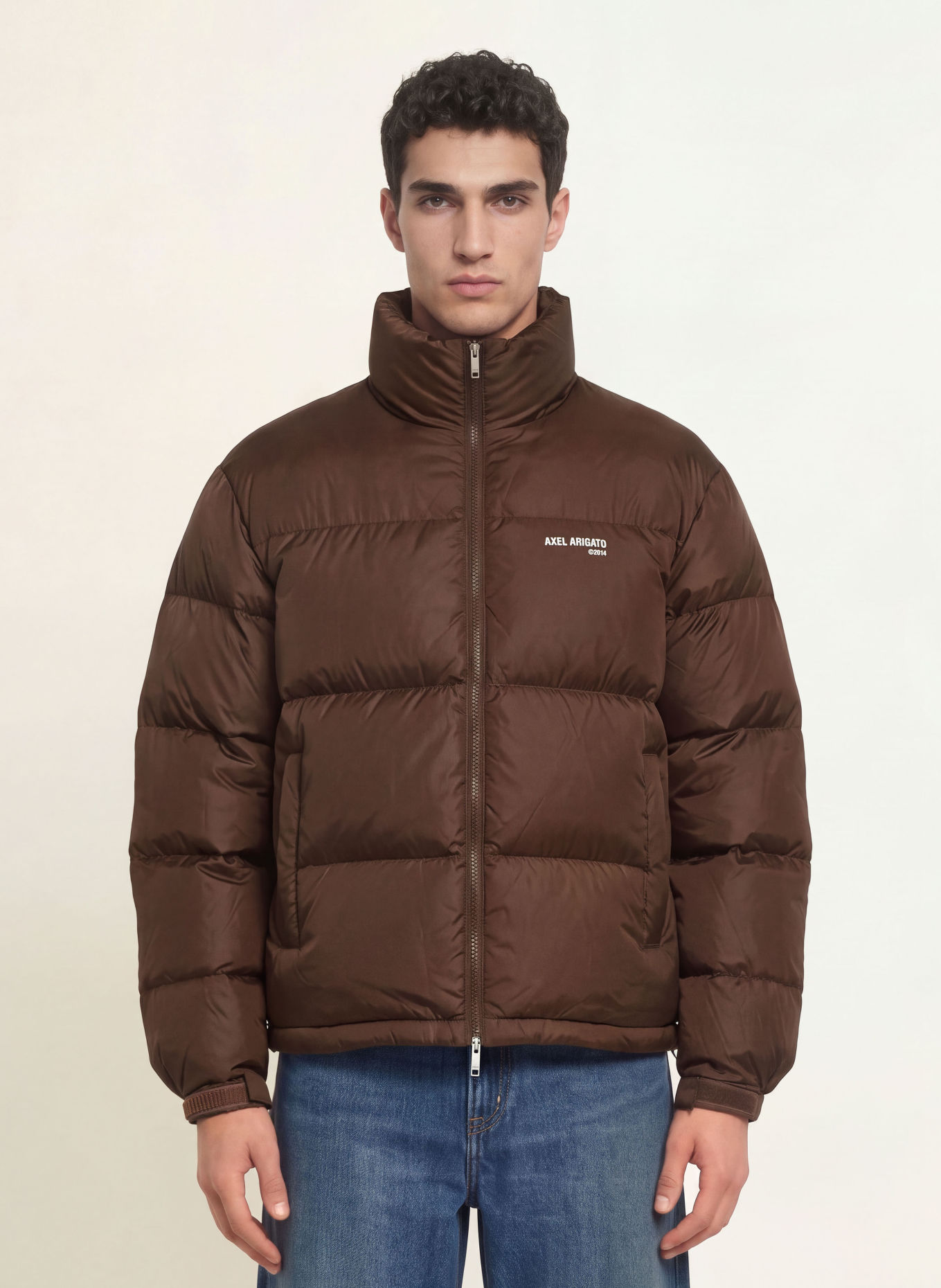 AXEL ARIGATO OBSERVER Down Jacket: DARK BROWN