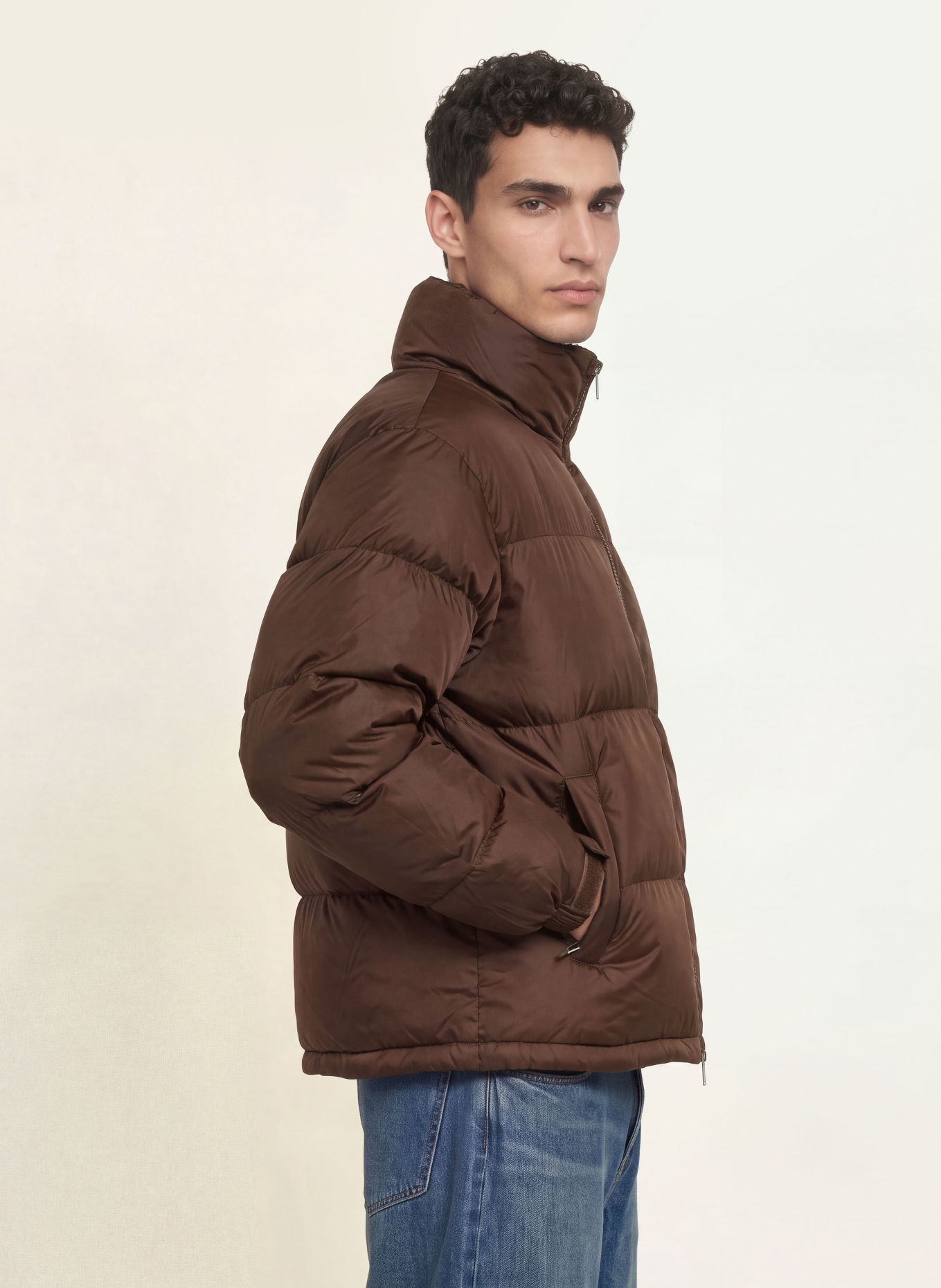AXEL ARIGATO OBSERVER Down Jacket: DARK BROWN