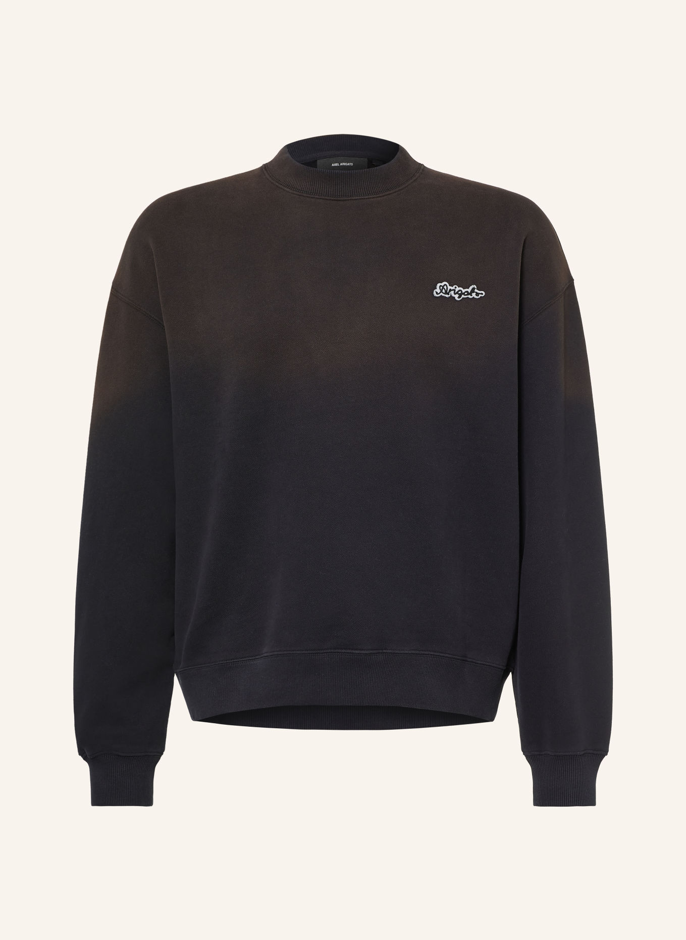 AXEL ARIGATO TRACE Sweatshirt: BLACK
