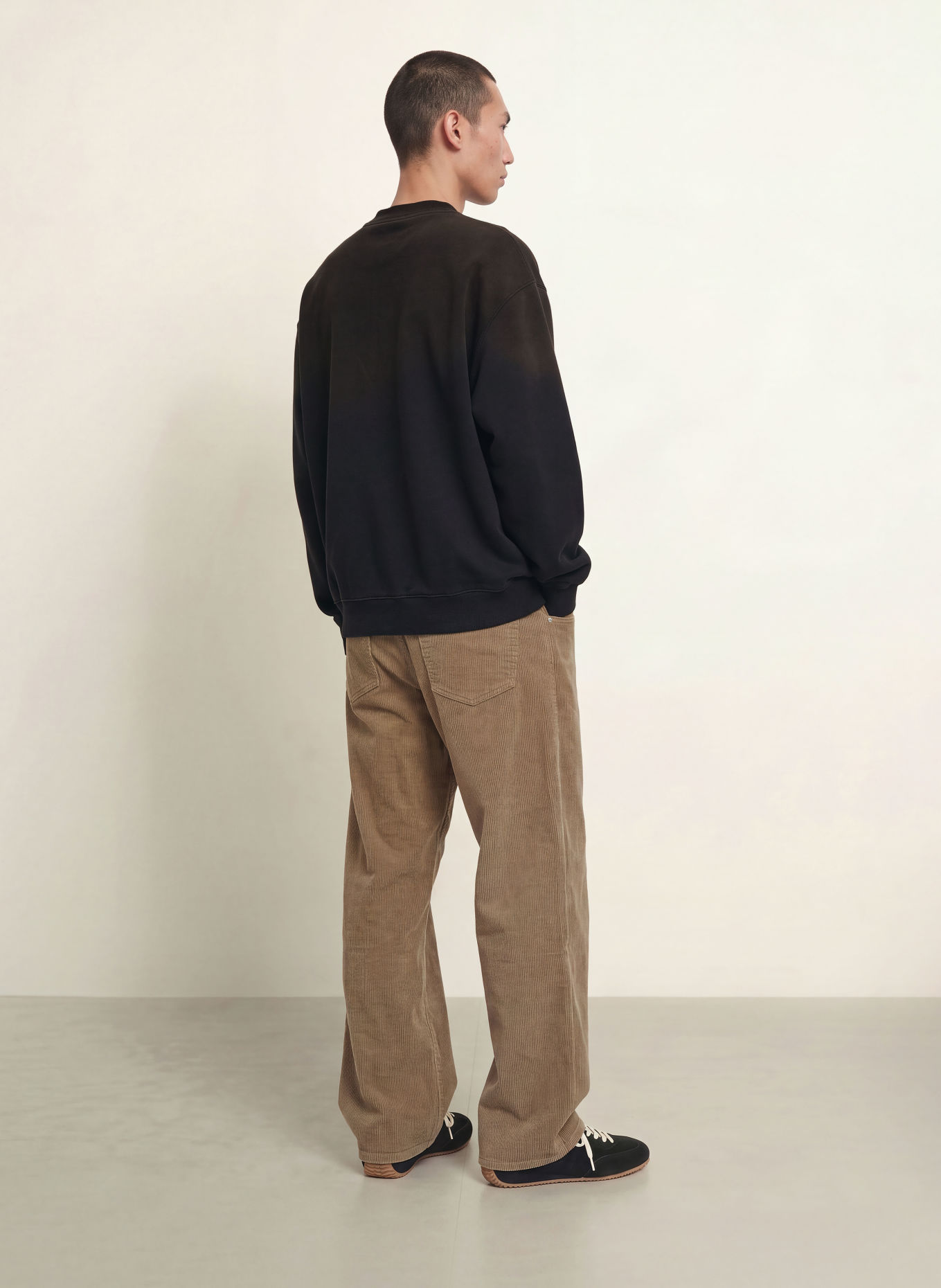 AXEL ARIGATO TRACE Sweatshirt: BLACK