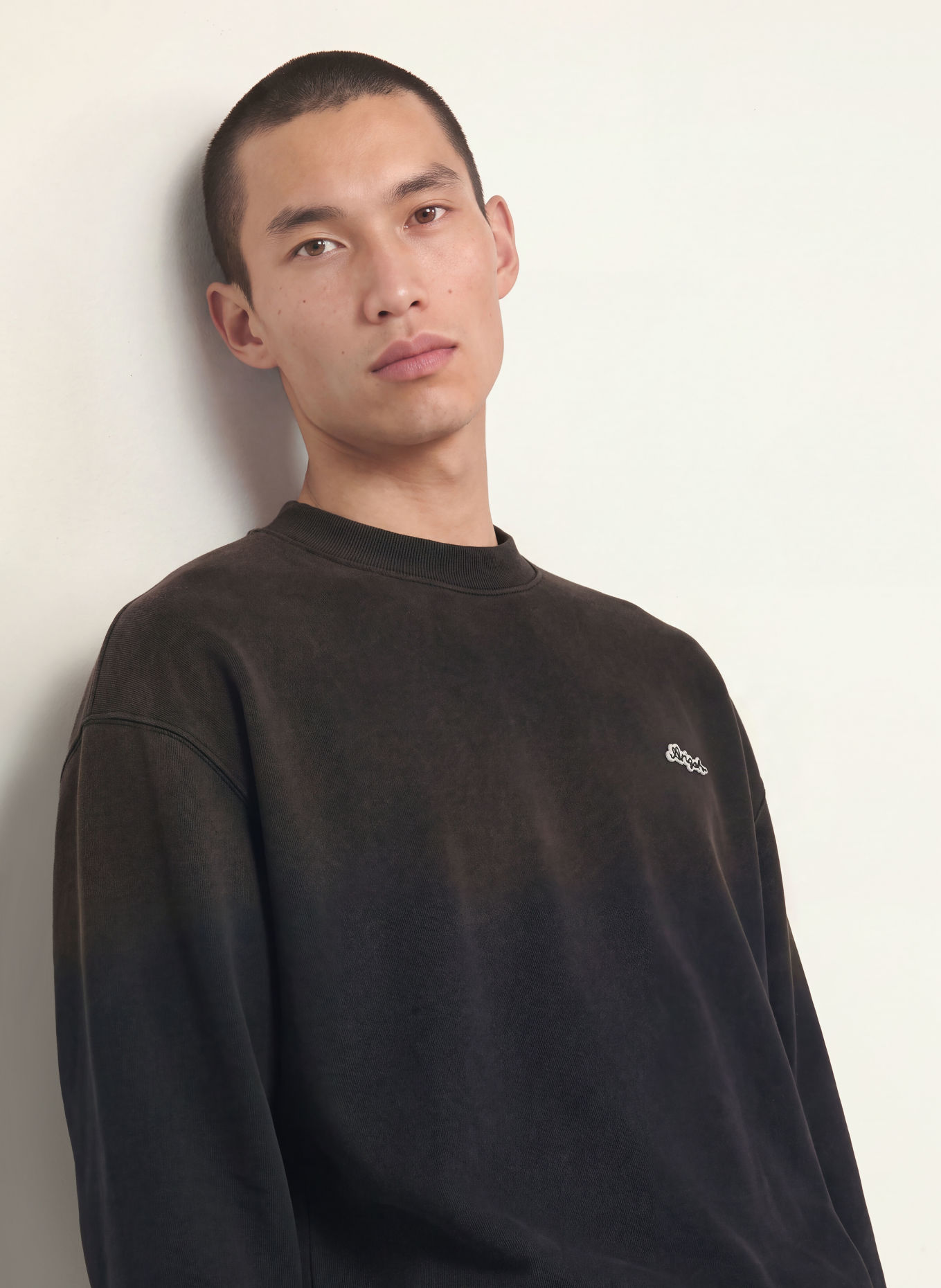 AXEL ARIGATO TRACE Sweatshirt: BLACK