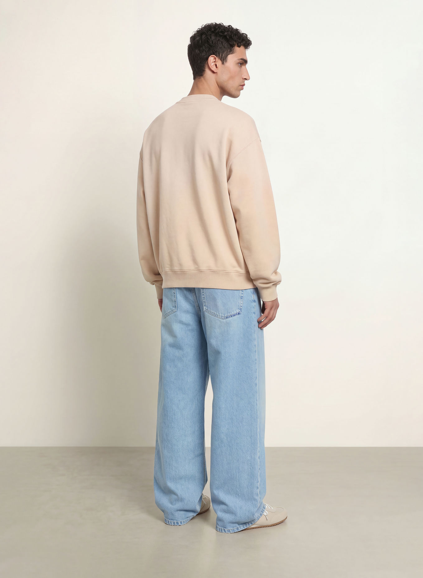 AXEL ARIGATO TRACE Sweatshirt: BEIGE