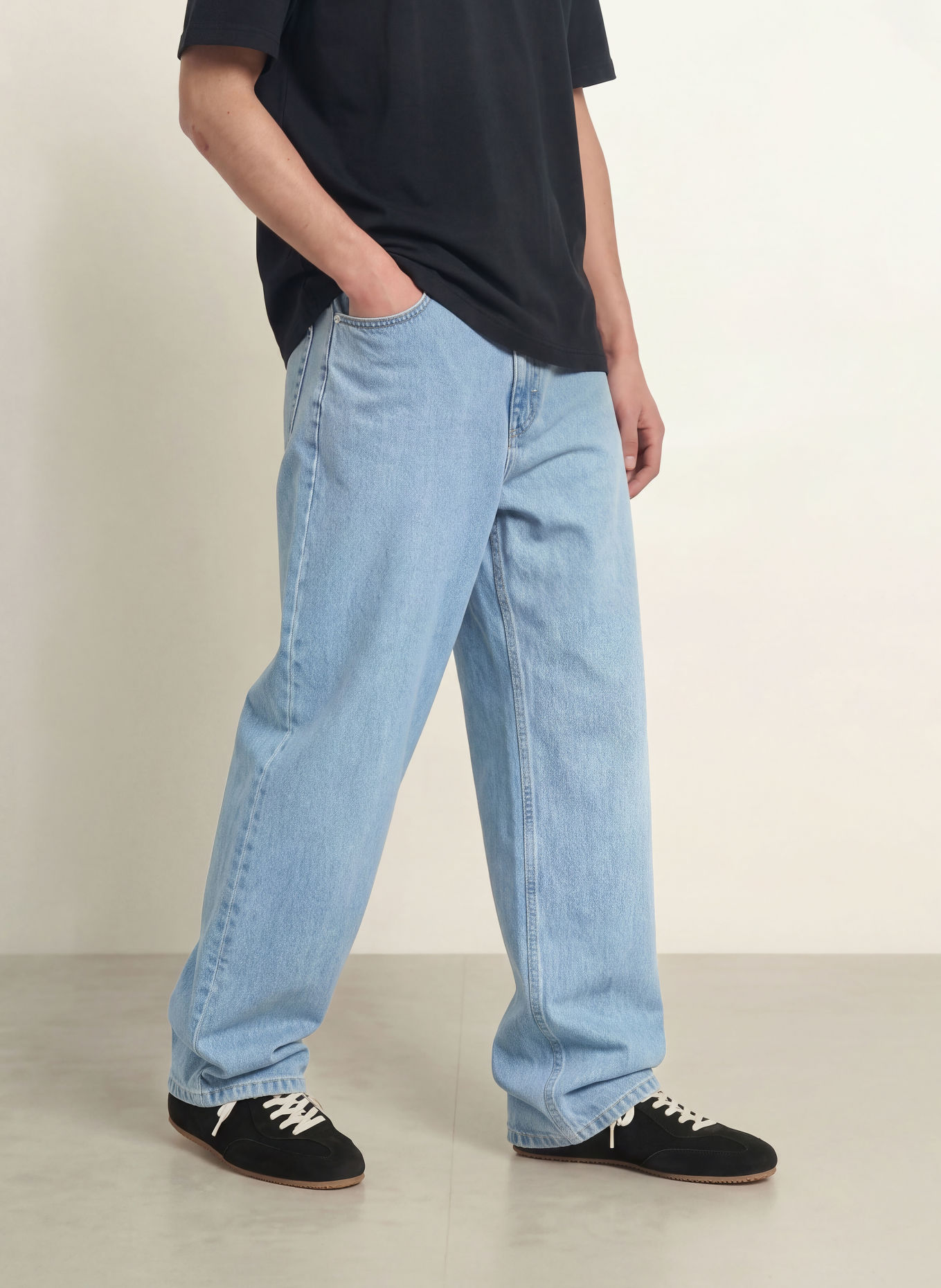 AXEL ARIGATO Jeans ZINE Relaxed Fit: LIGHT BLUE