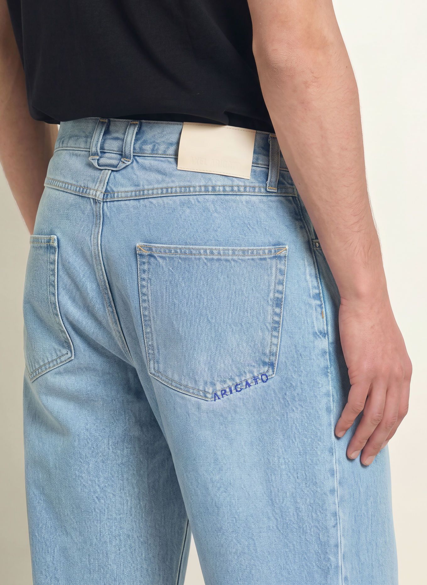 AXEL ARIGATO Jeans ZINE Relaxed Fit: LIGHT BLUE