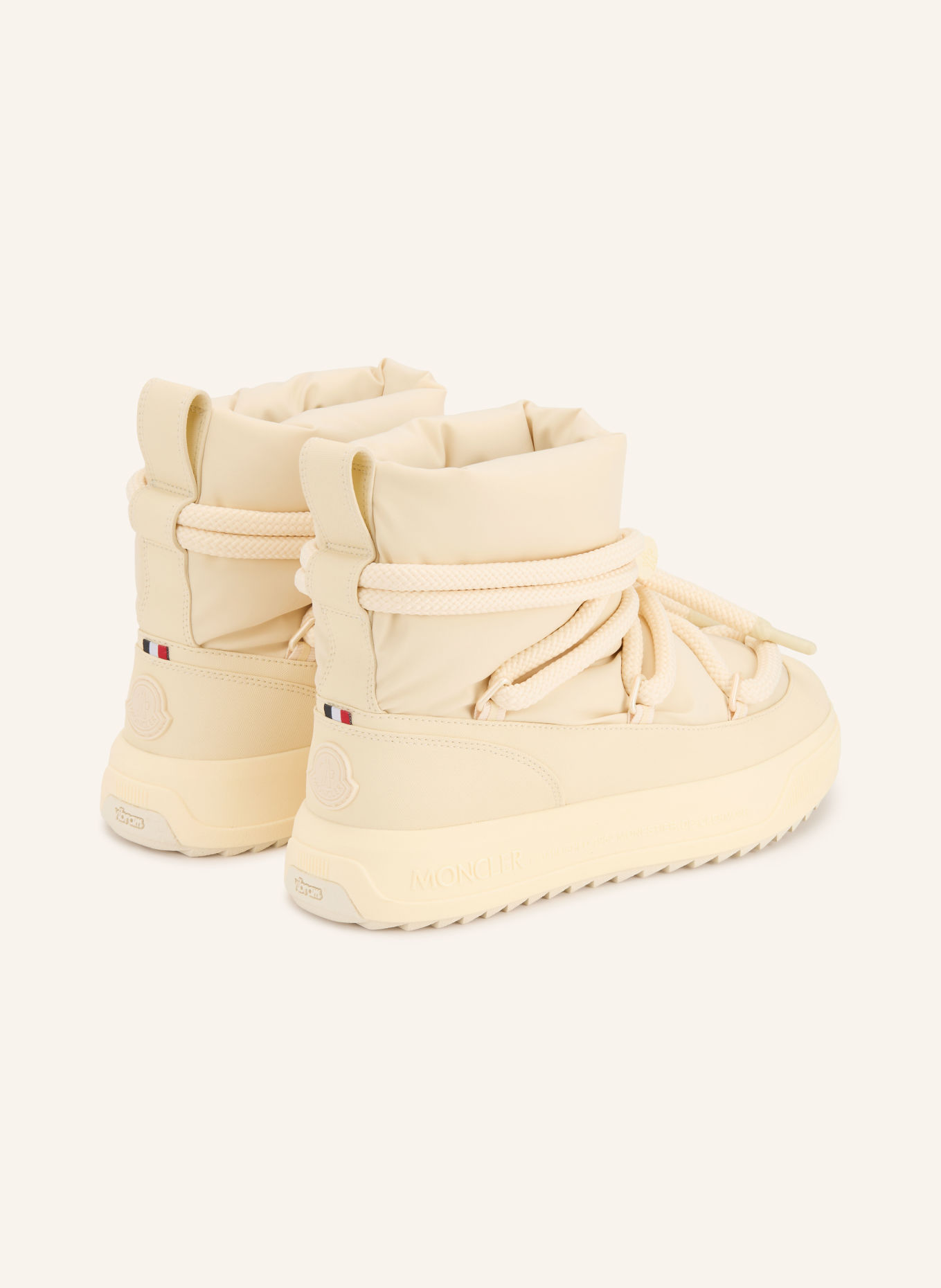 MONCLER ALTIVE Boots: CREAM