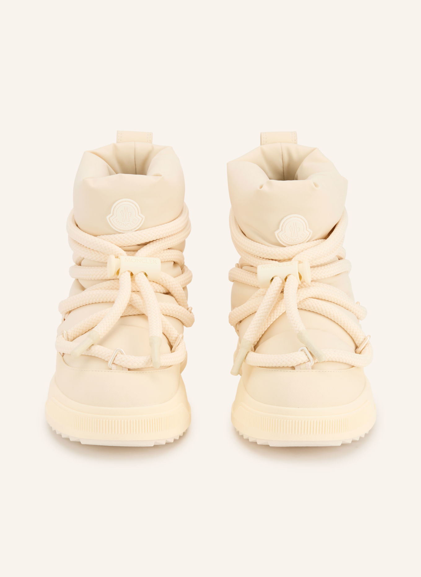 MONCLER ALTIVE Boots: CREAM