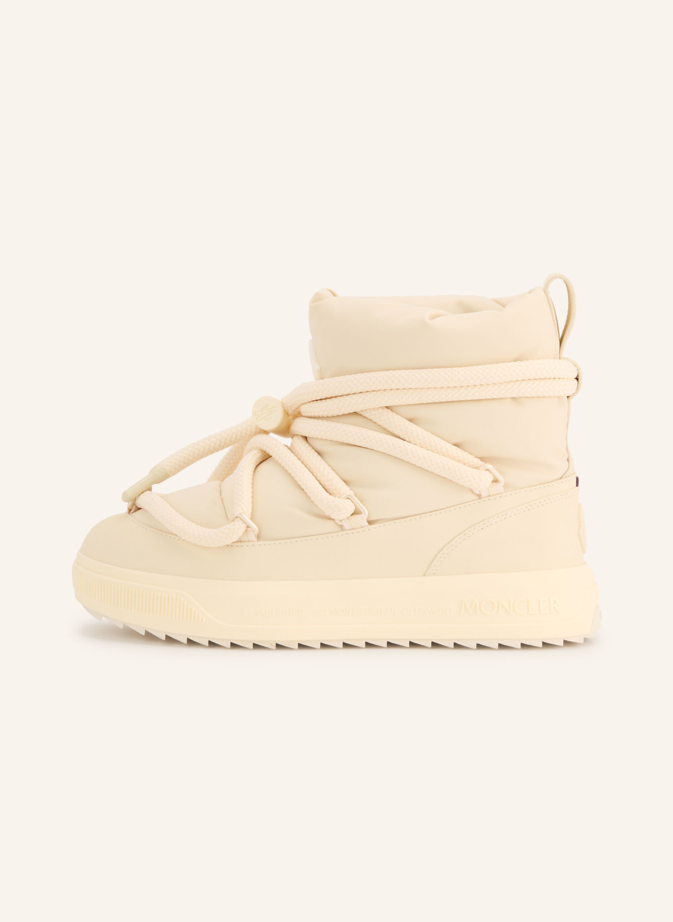 MONCLER ALTIVE Boots: CREAM
