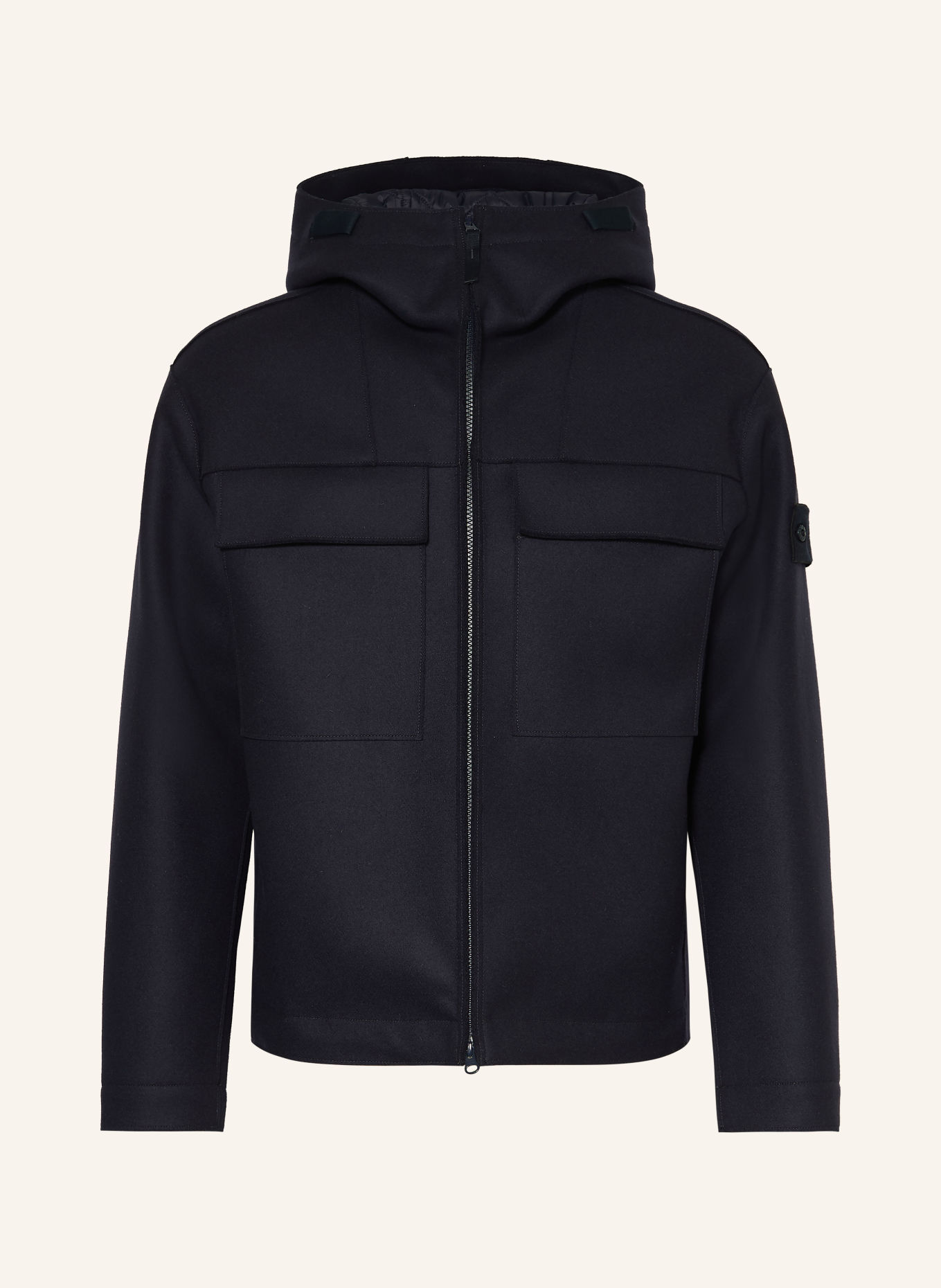 STONE ISLAND Veste GHOST: BLEU FONCÉ
