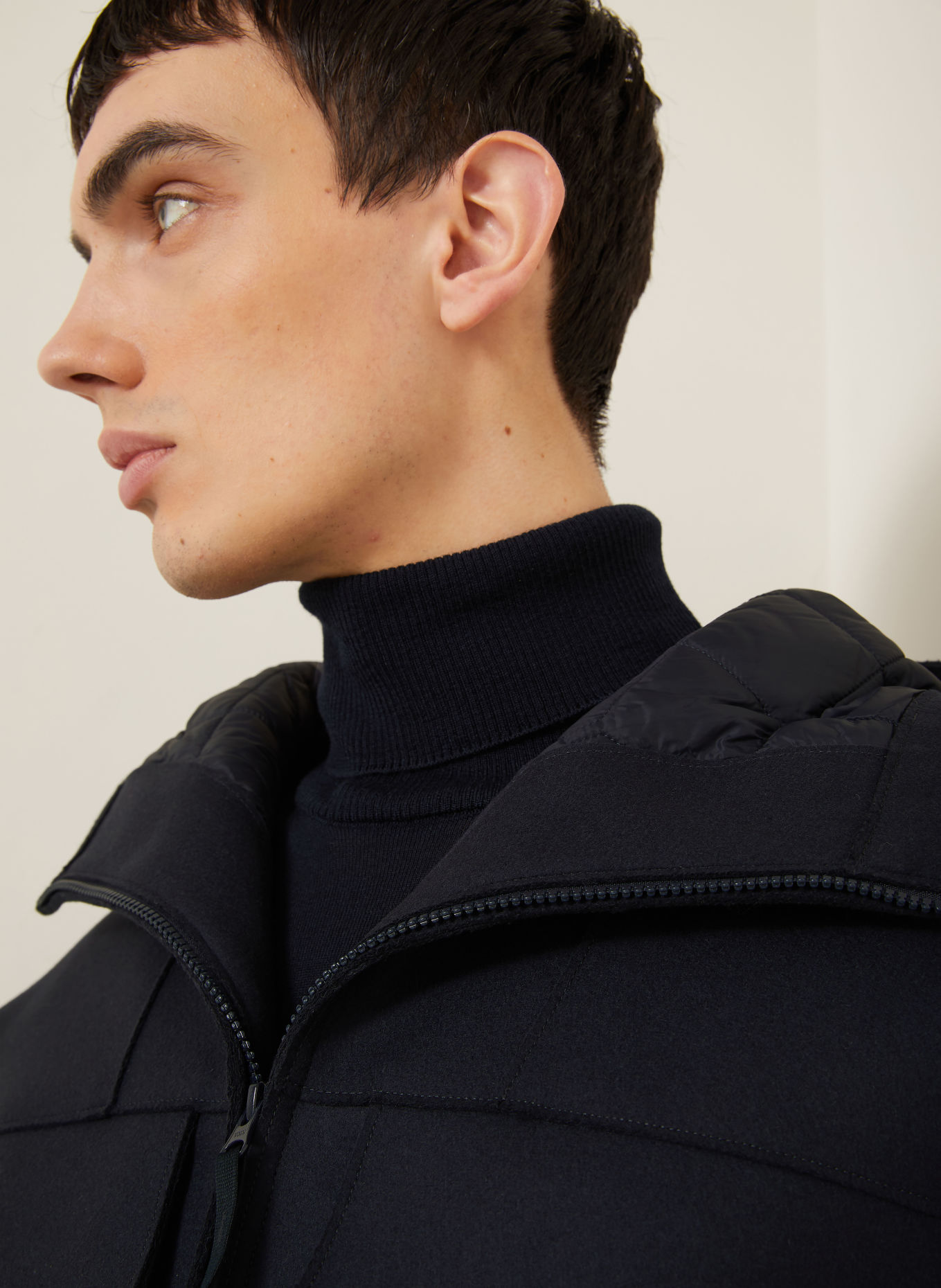 STONE ISLAND Veste GHOST: BLEU FONCÉ