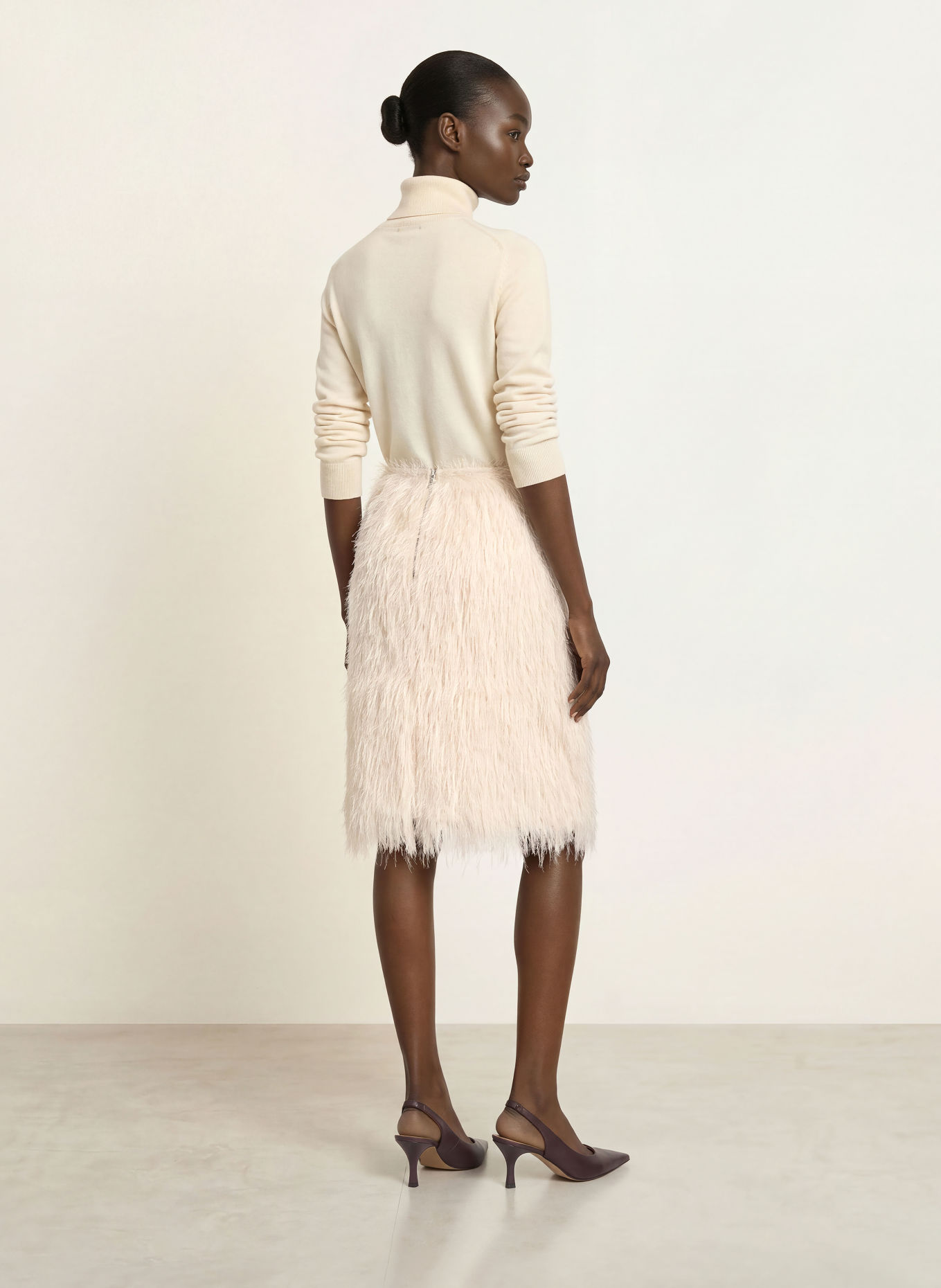 InWear Jersey Skirt OPHIRAIW: ECRU