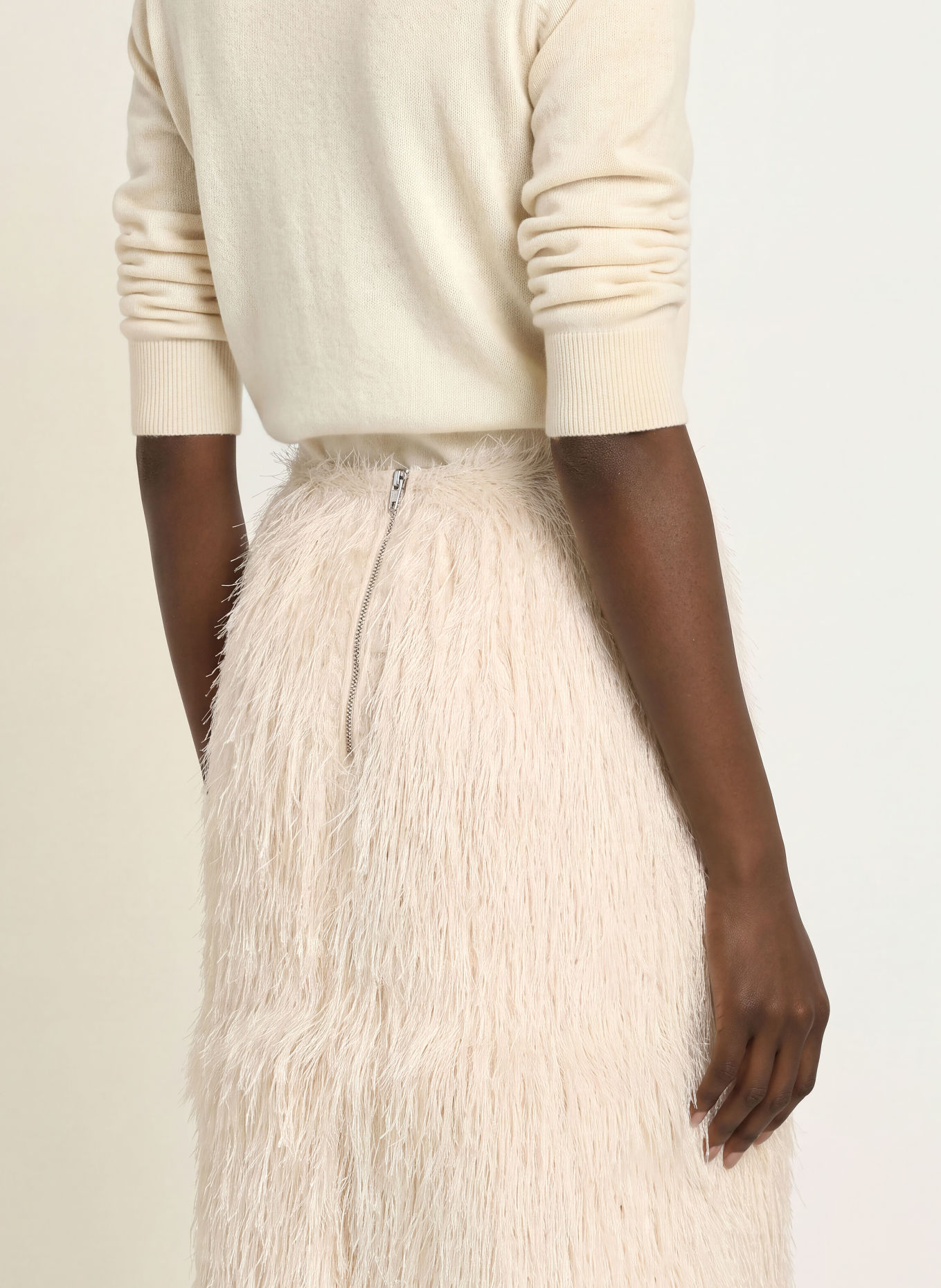 InWear Jersey Skirt OPHIRAIW: ECRU