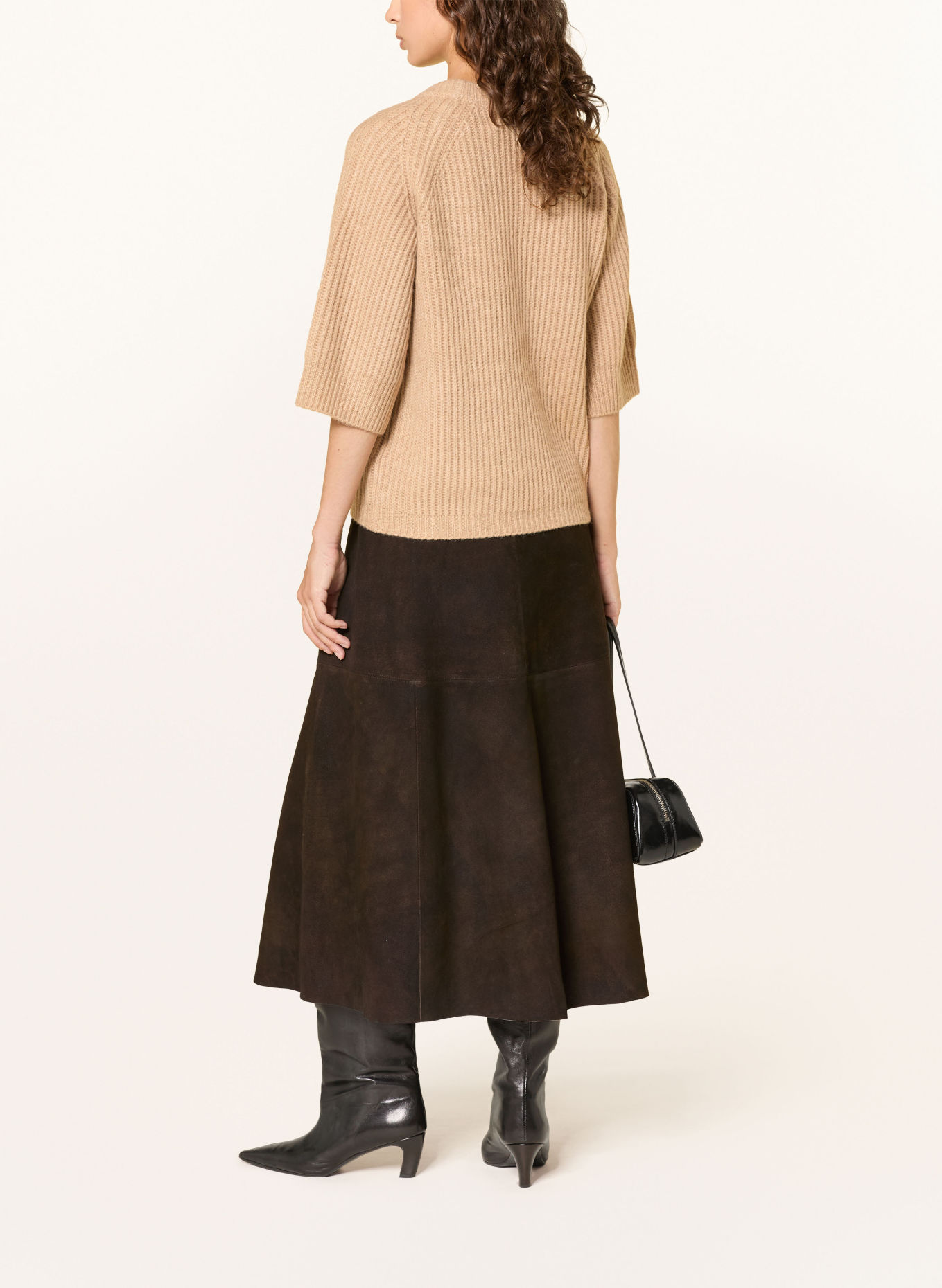 InWear PRISKAIW Knit shirt with Rhinestones: BEIGE