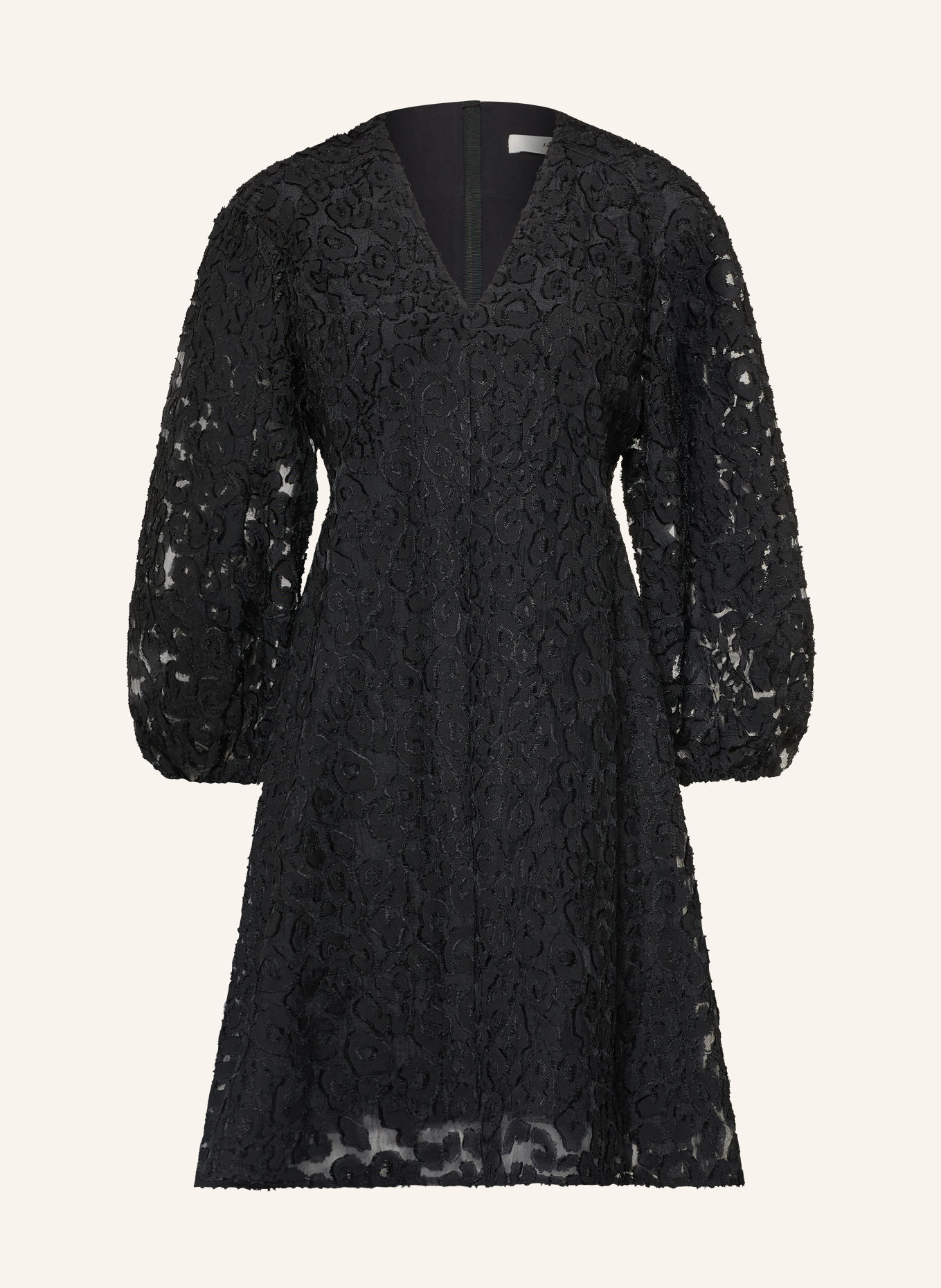 InWear OMEGAIW Dress with 3/4-Sleeve: BLACK