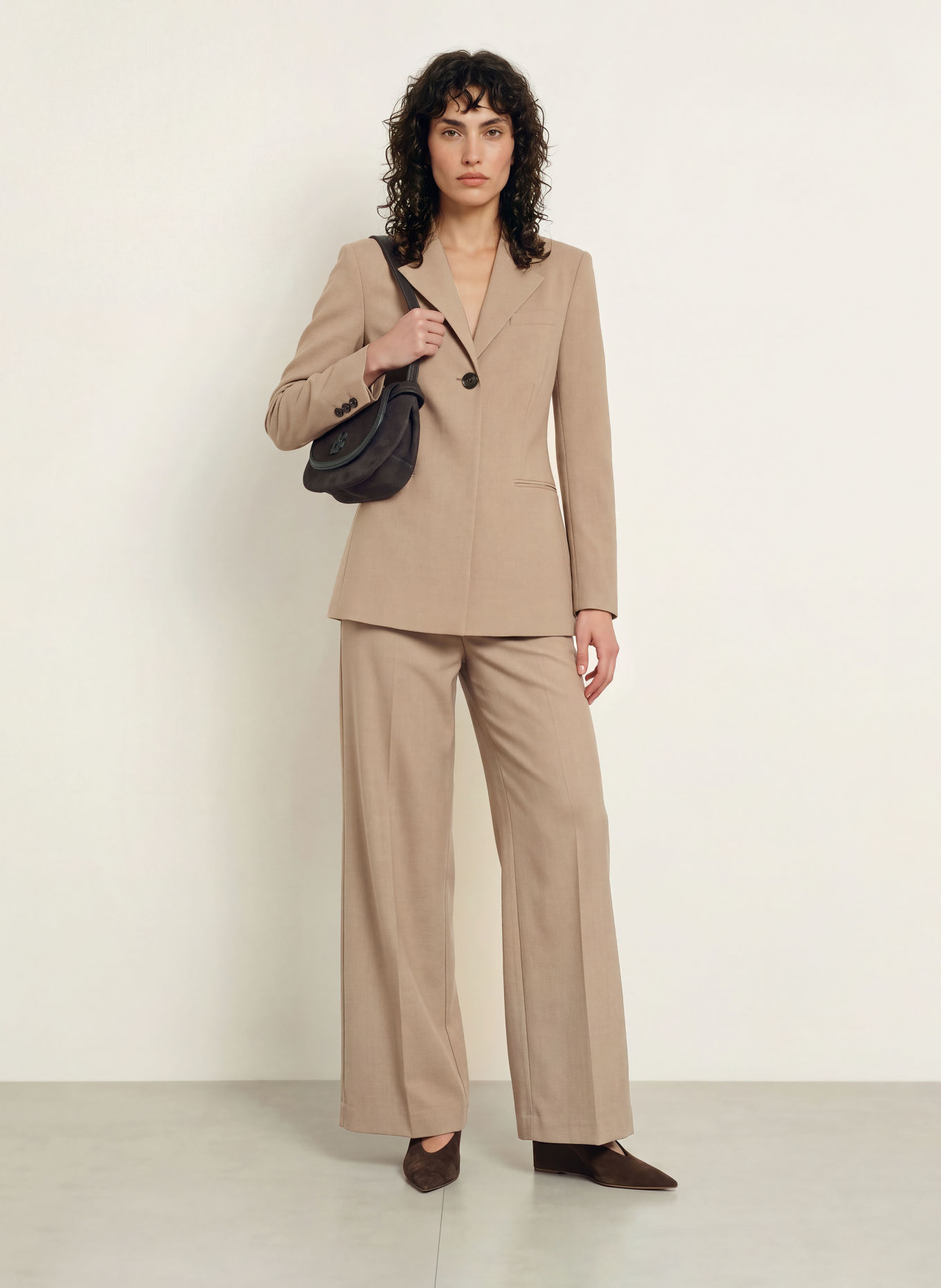 InWear Wide-leg trousers CAPRIEIW: BEIGE