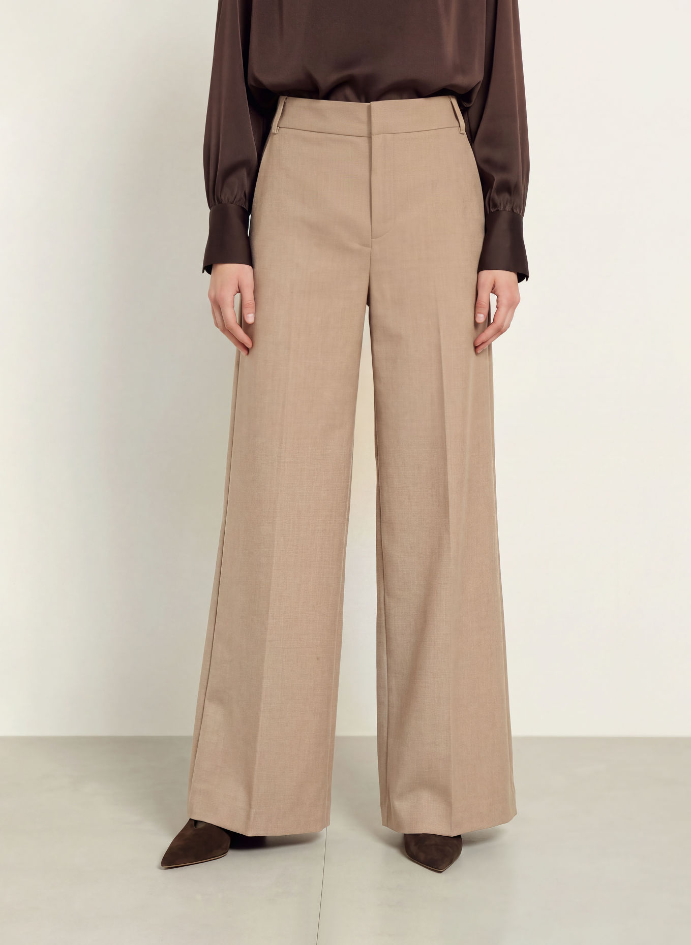 InWear Wide-leg trousers CAPRIEIW: BEIGE