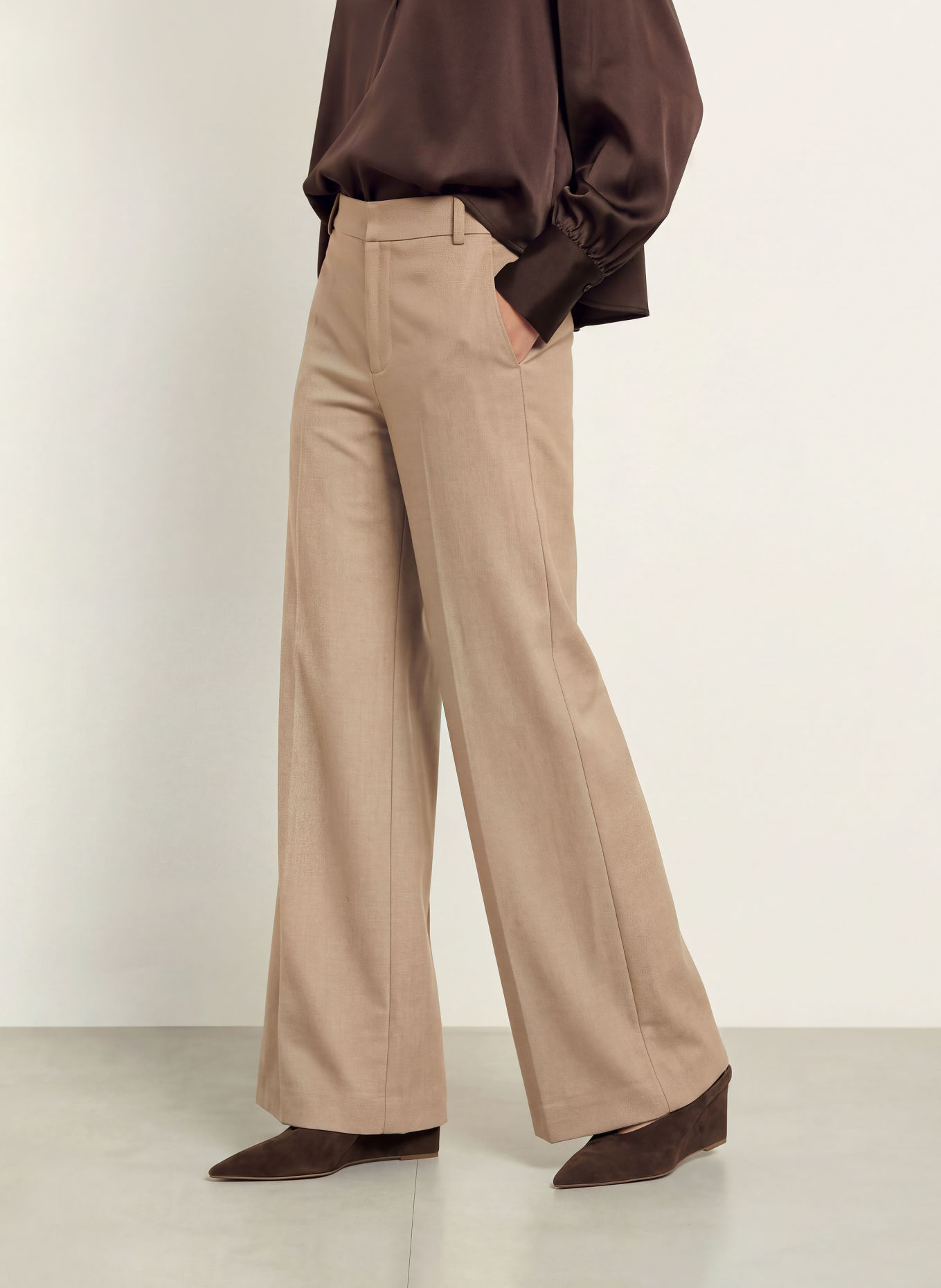 InWear Marlenehose CAPRIEIW: BEIGE