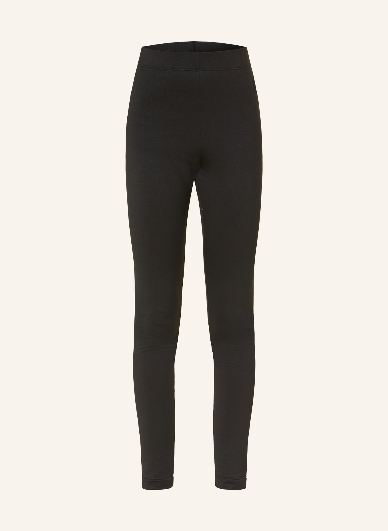 MONCLER GRENOBLE Leggings: BLACK