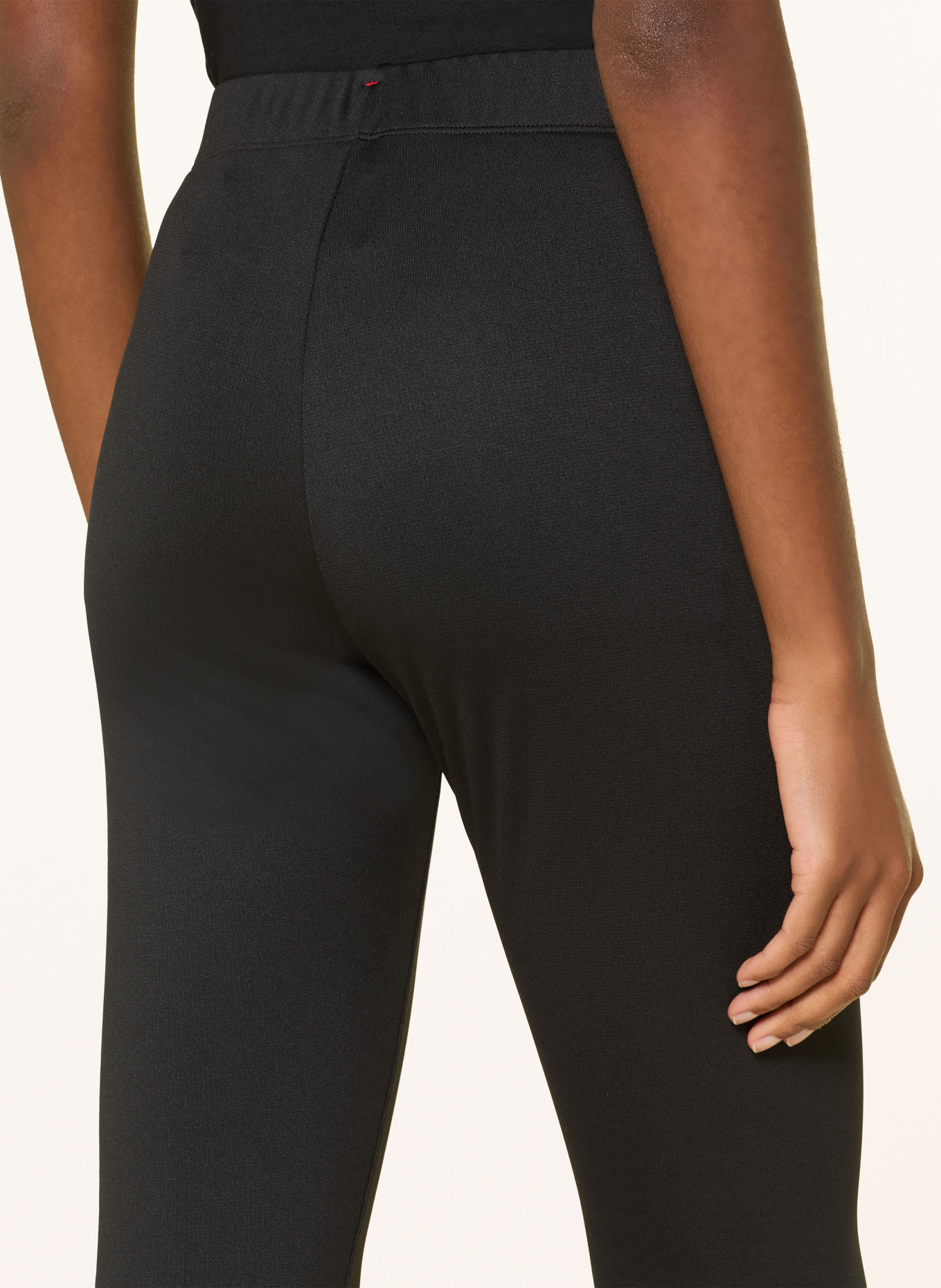 MONCLER GRENOBLE Leggings: BLACK