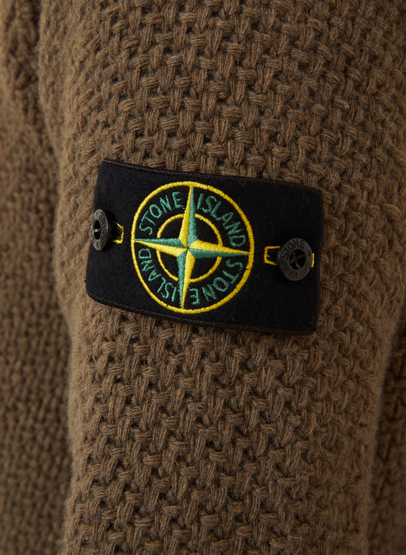 STONE ISLAND Cardigan: BROWN