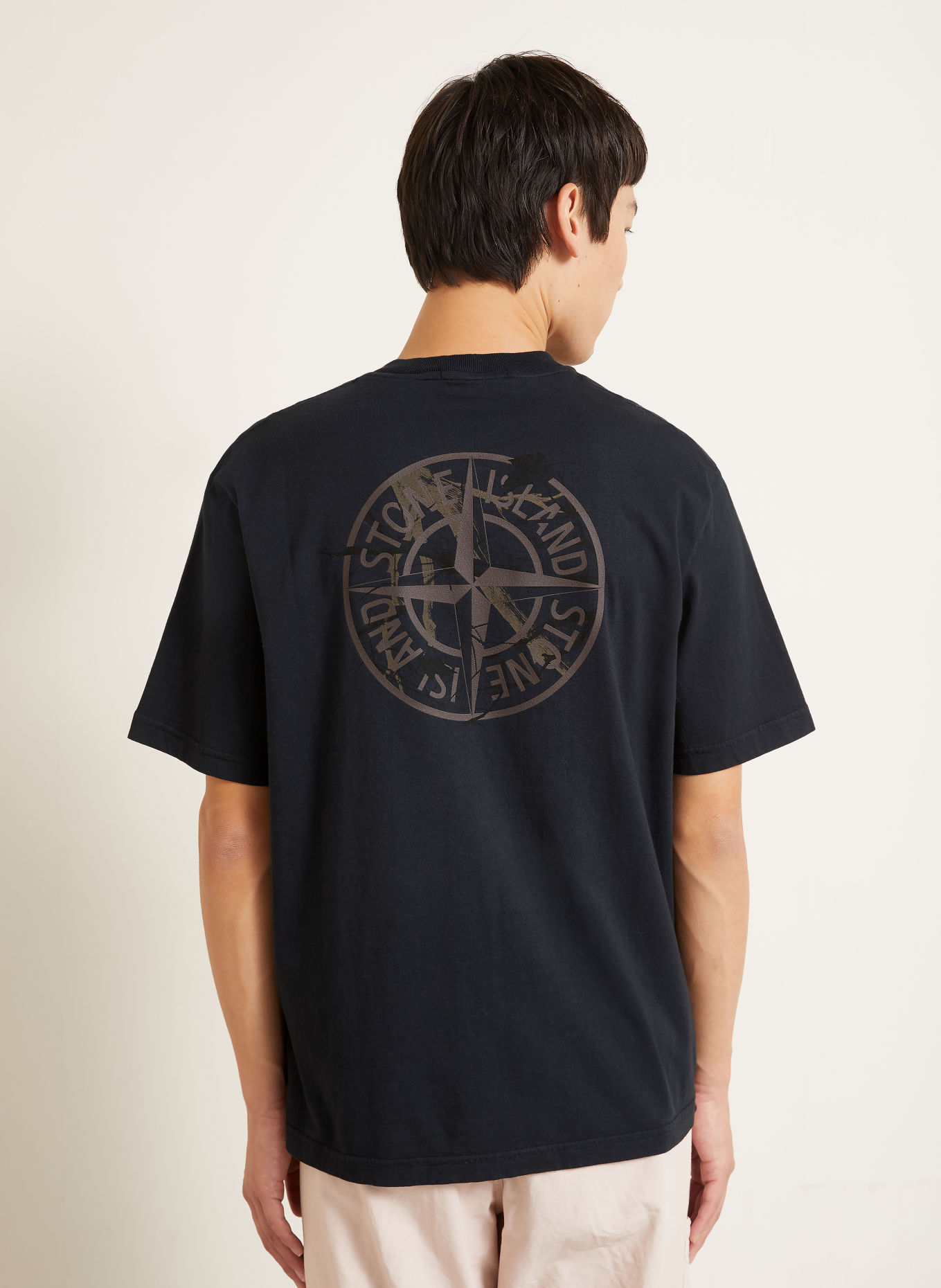 STONE ISLAND Tricou: ALBASTRU ÎNCHIS