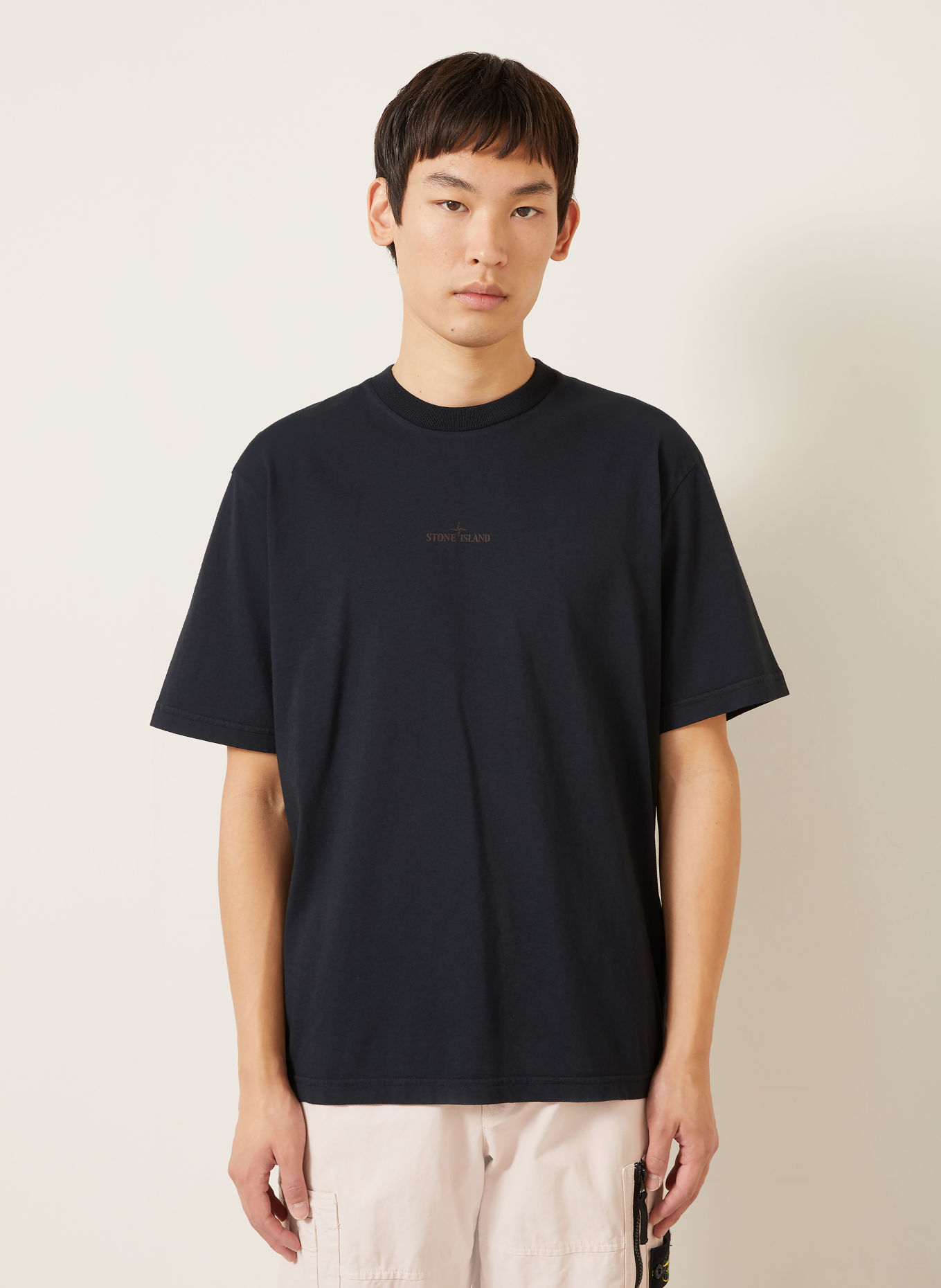STONE ISLAND Tricou: ALBASTRU ÎNCHIS