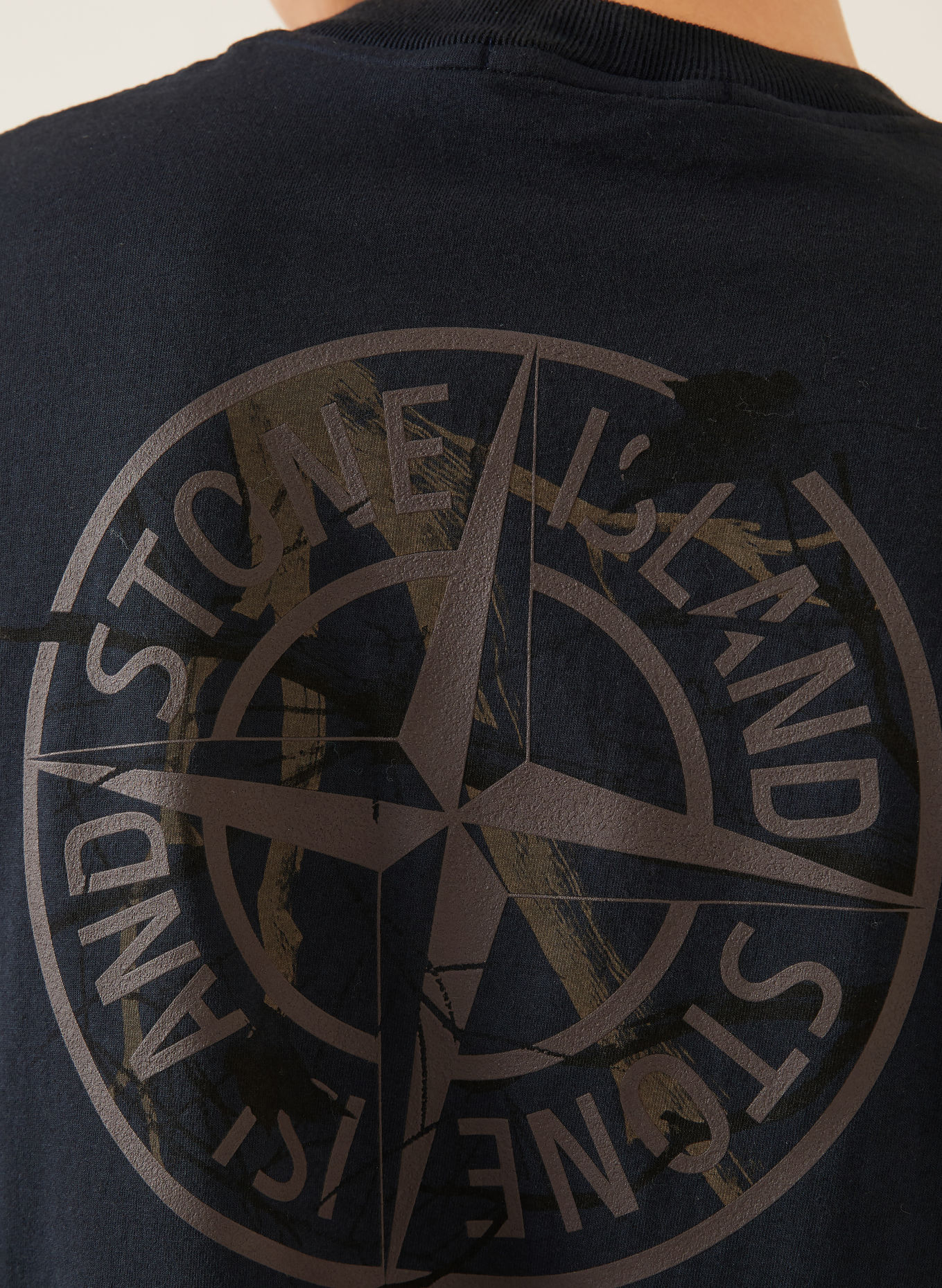 STONE ISLAND Tricou: ALBASTRU ÎNCHIS