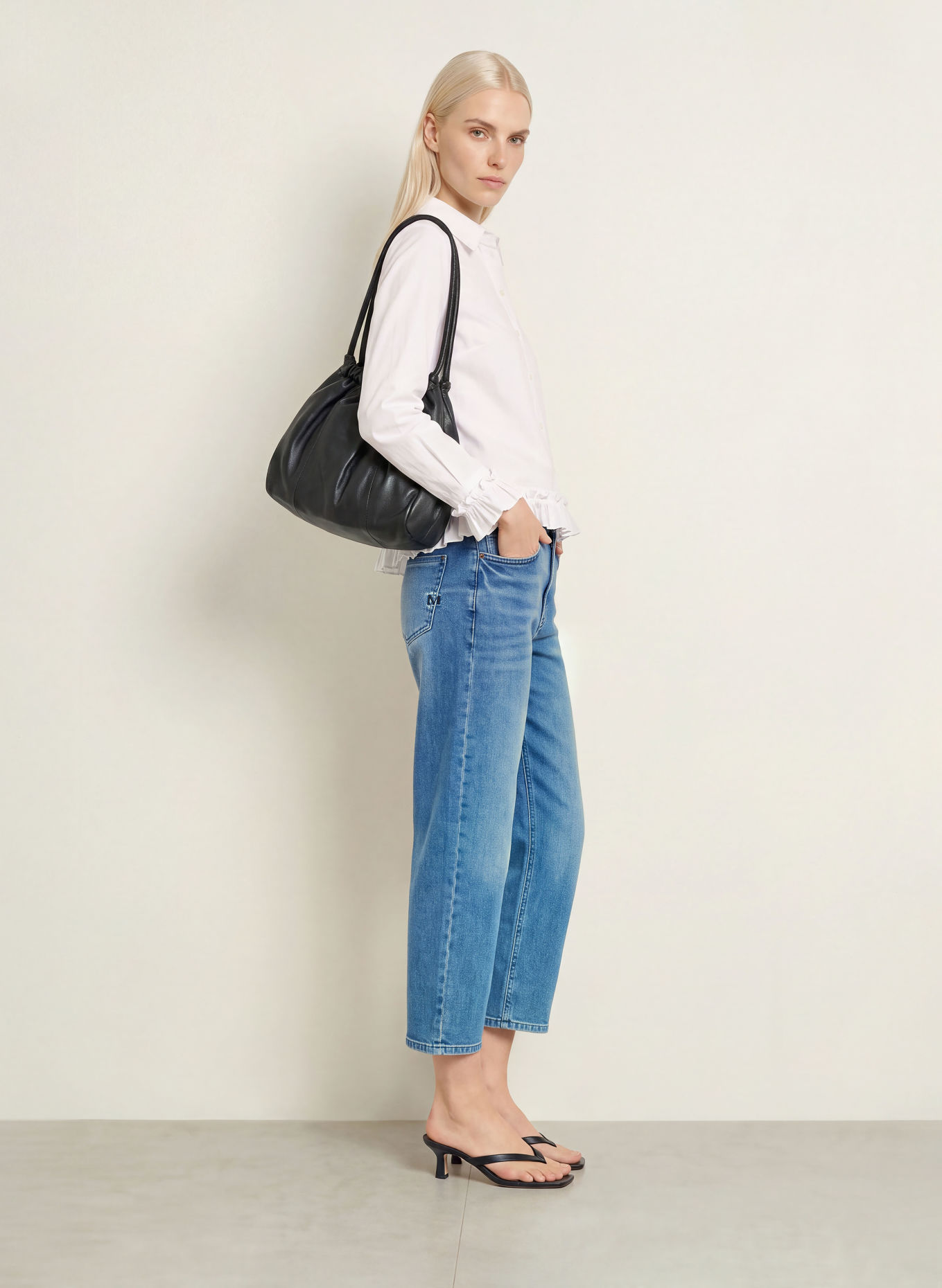MILANO ITALY Barrel Jeans: 649 denim
