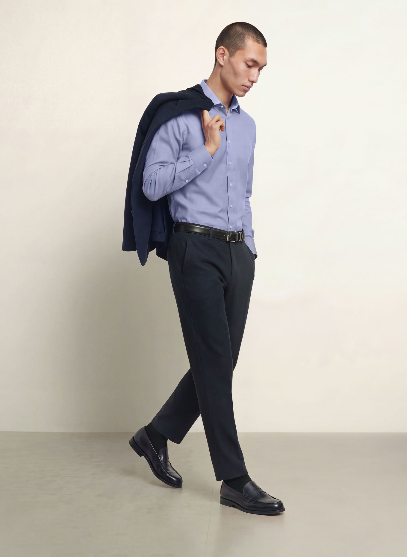 ETON Regular-Fit Shirt: BLUE