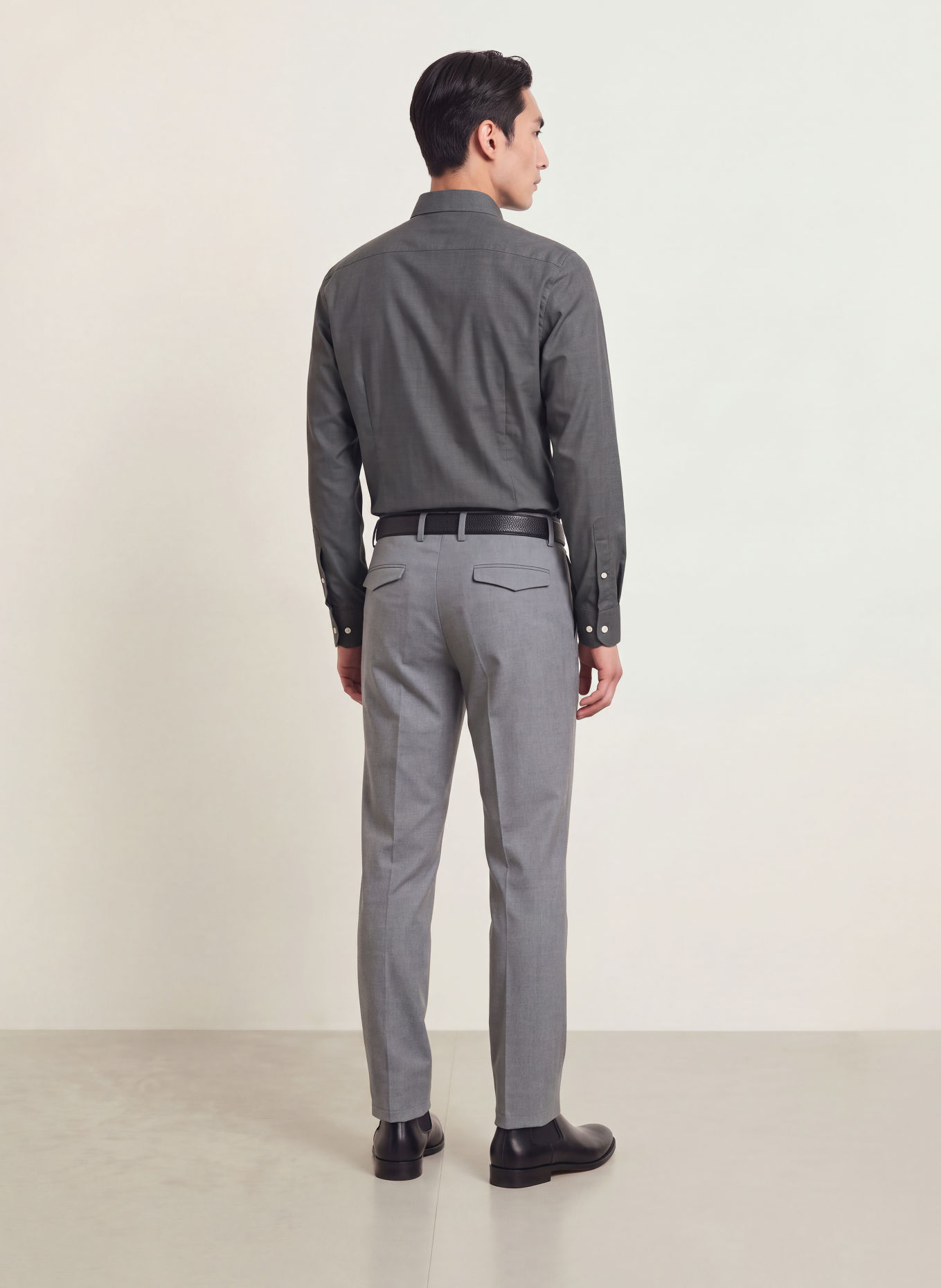 ETON Contemporary Fit Shirt: DARK GRAY